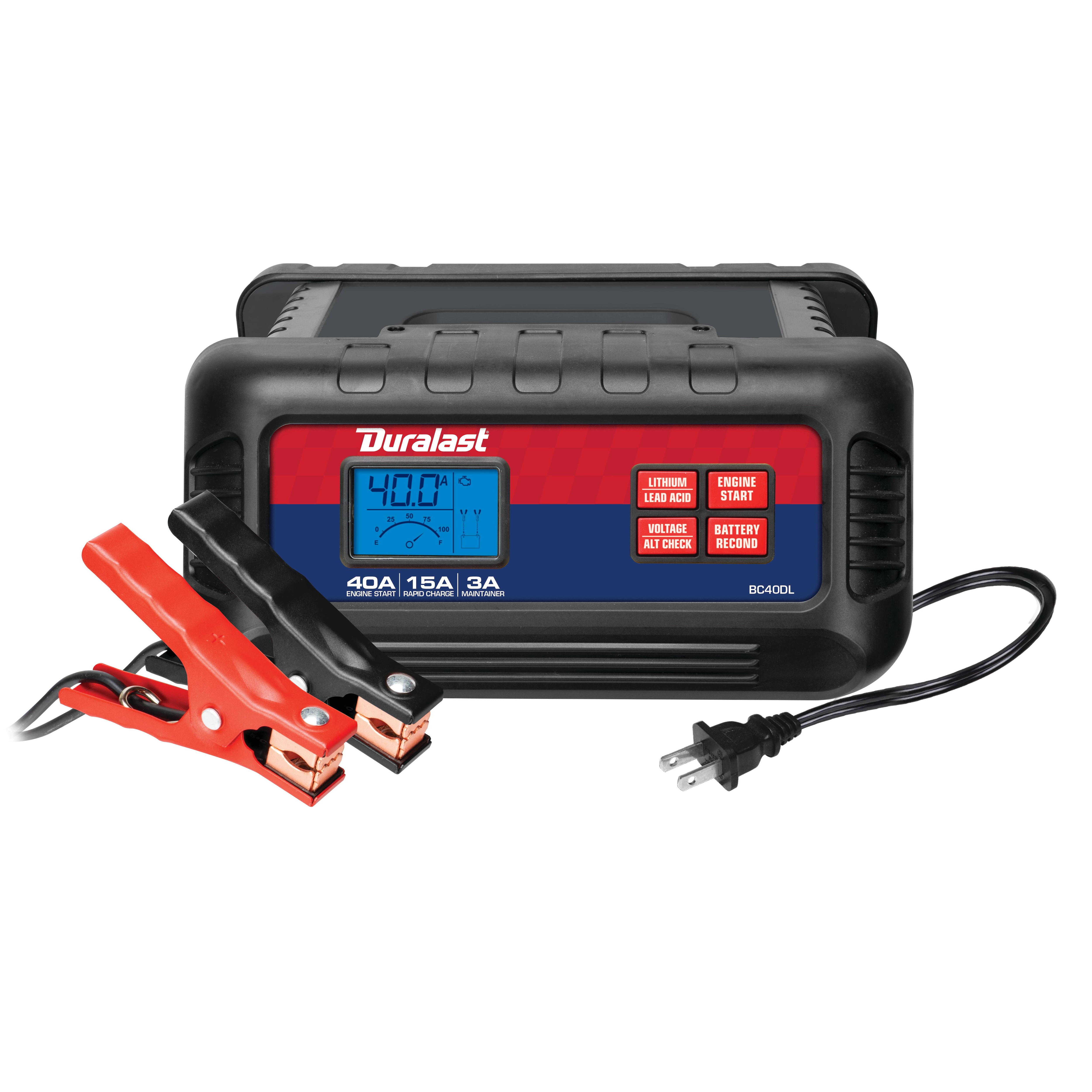Duralast 15 Amps Battery Charger BC40DL for Subaru Legacy
