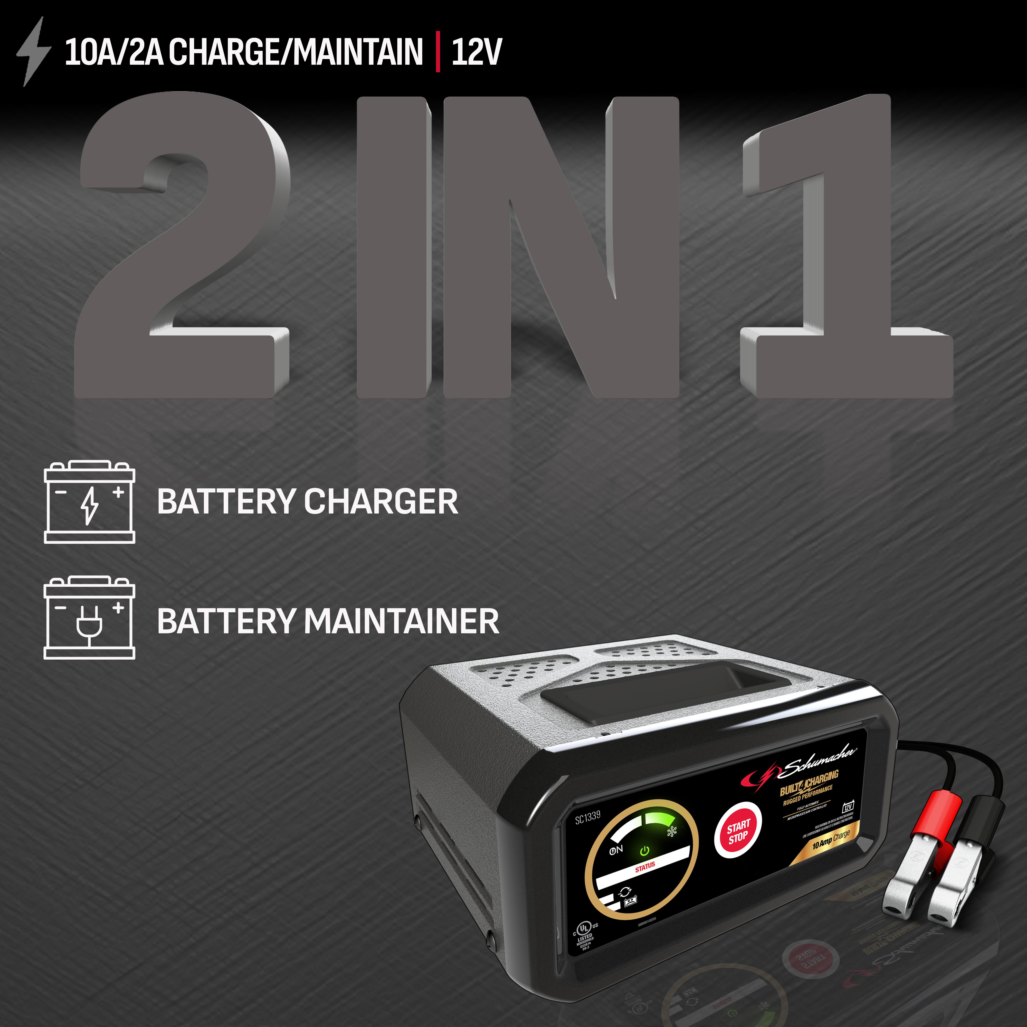 Schumacher 10 Amp Battery Charger SC1339 | AutoZone