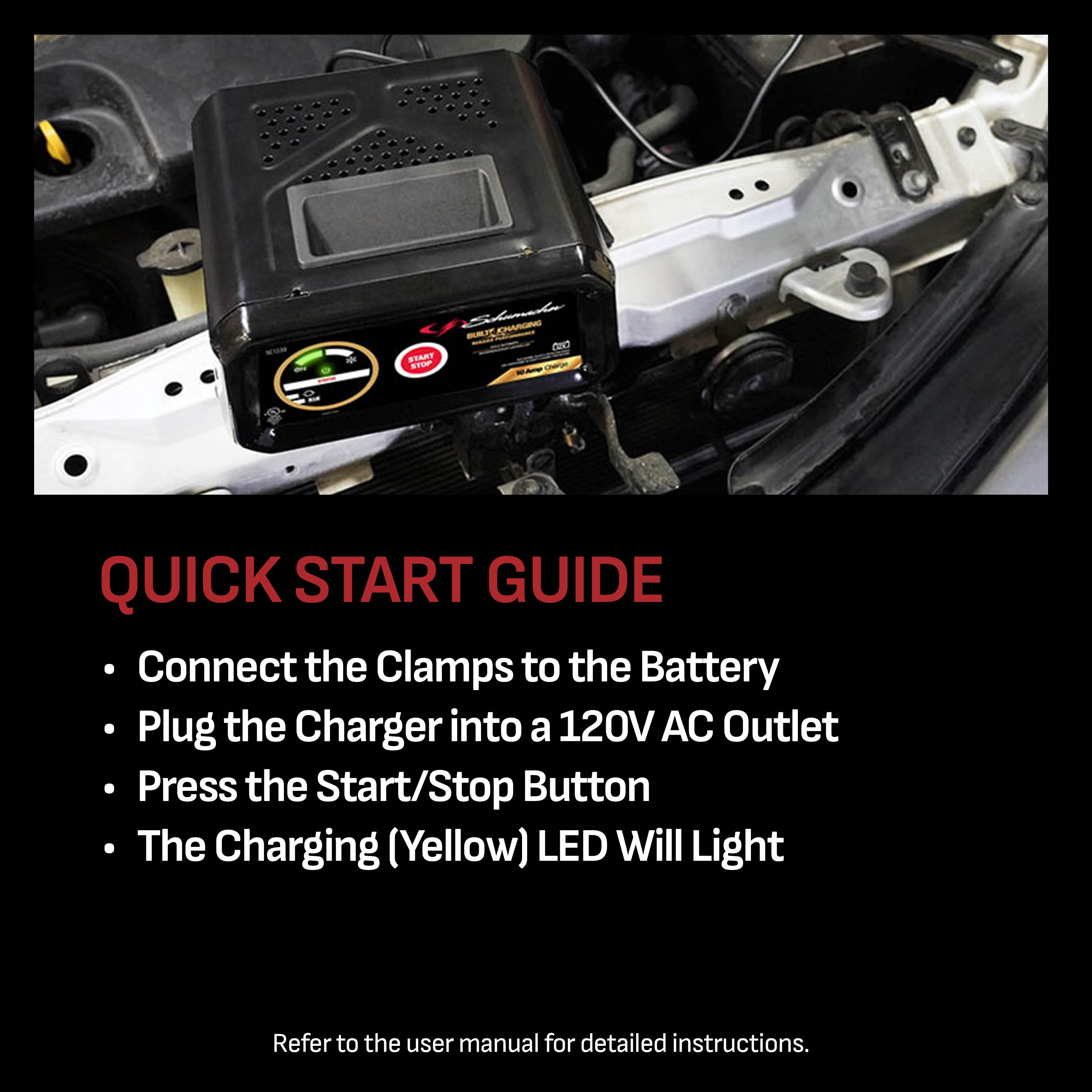 Schumacher 10 Amp Battery Charger SC1339 | AutoZone