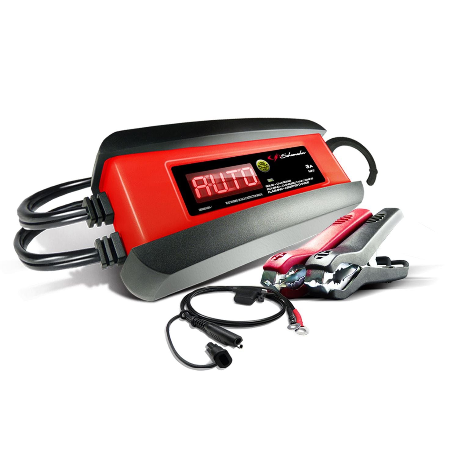 Schumacher 3 Amp 6/12 Volt Battery Charger and Maintainer SC1598 for Subaru Legacy