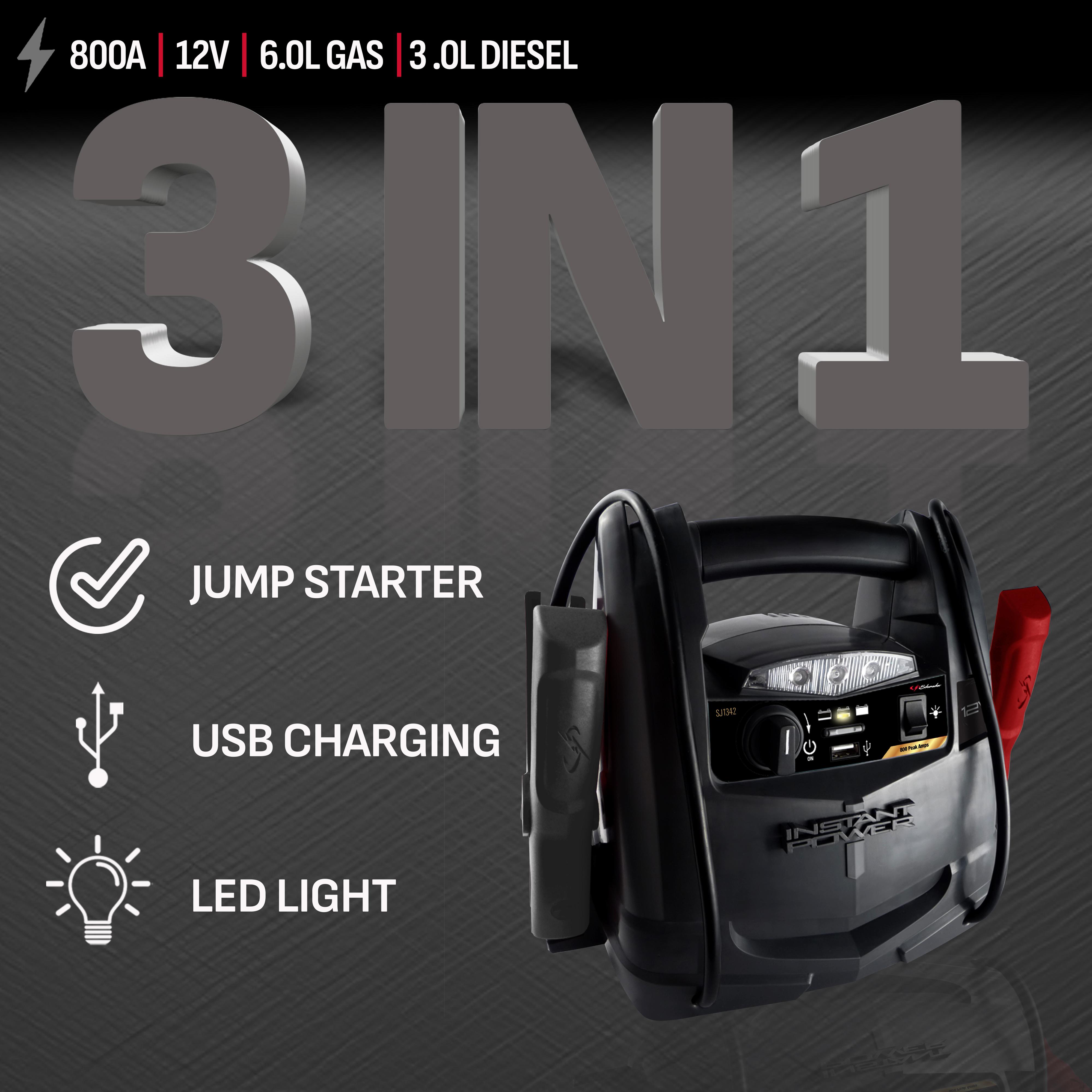Schumacher 800 Amp Battery Charger SJ1342 | AutoZone