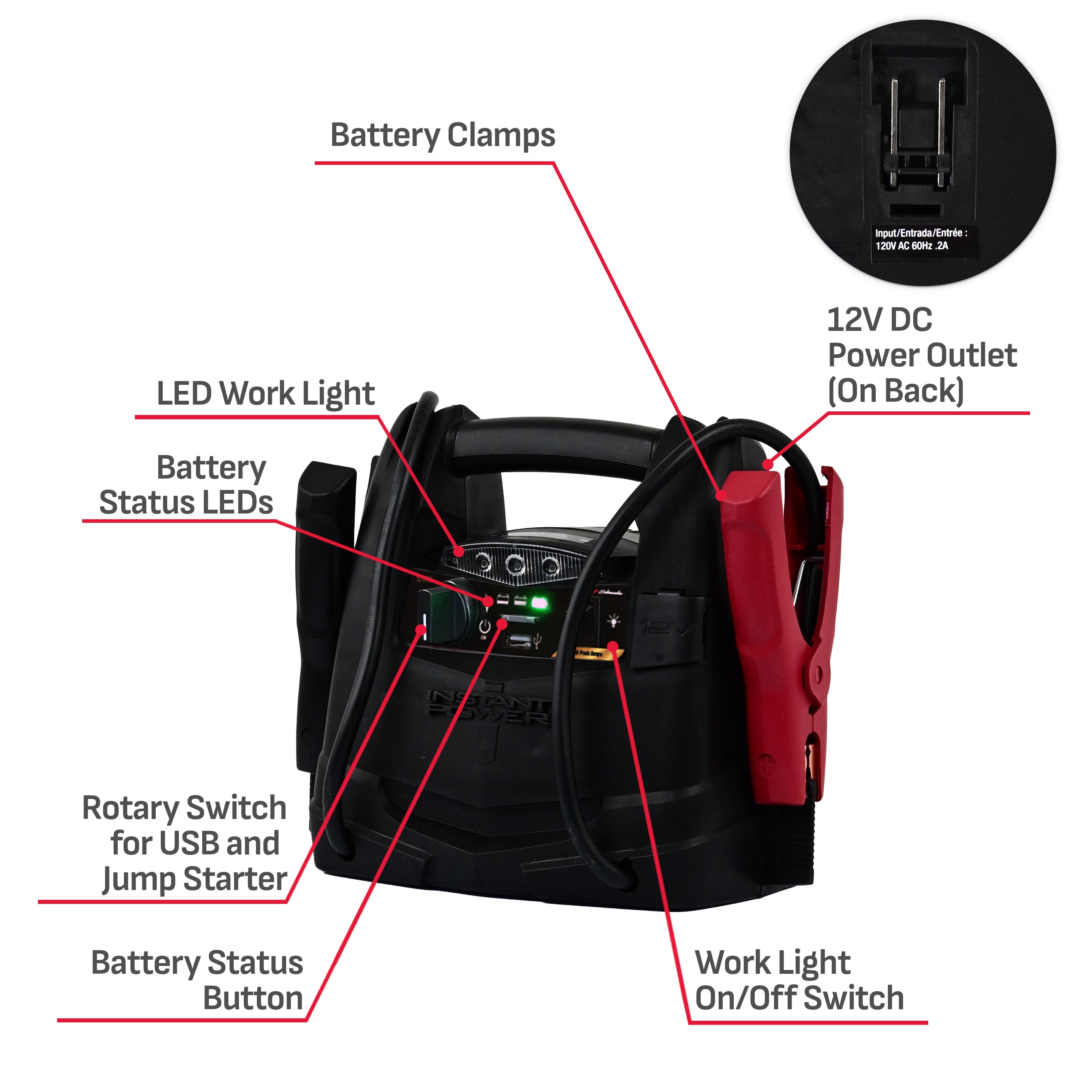 Schumacher 800 Amp Battery Charger SJ1342 | AutoZone