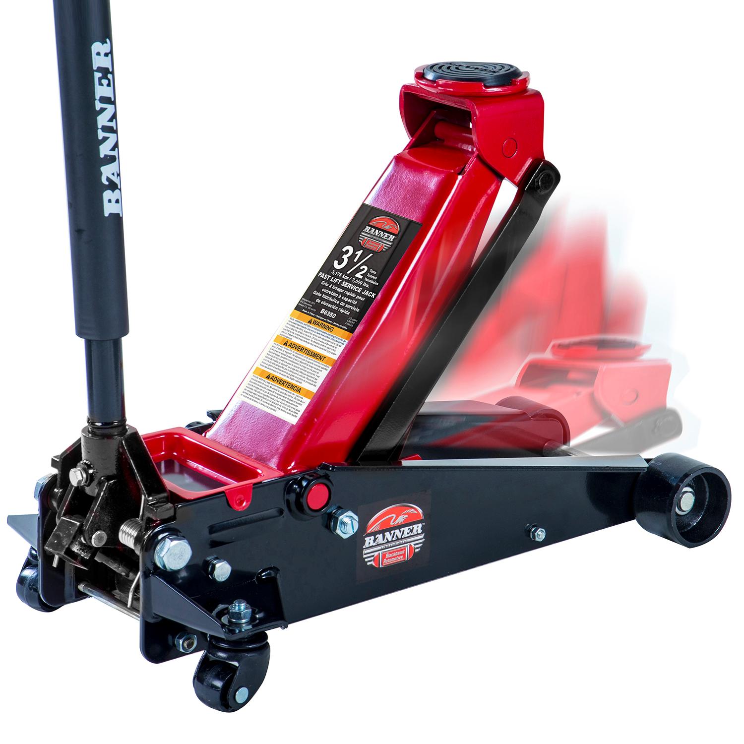 Blackhawk Automotive Banner Floor Jack | AutoZone