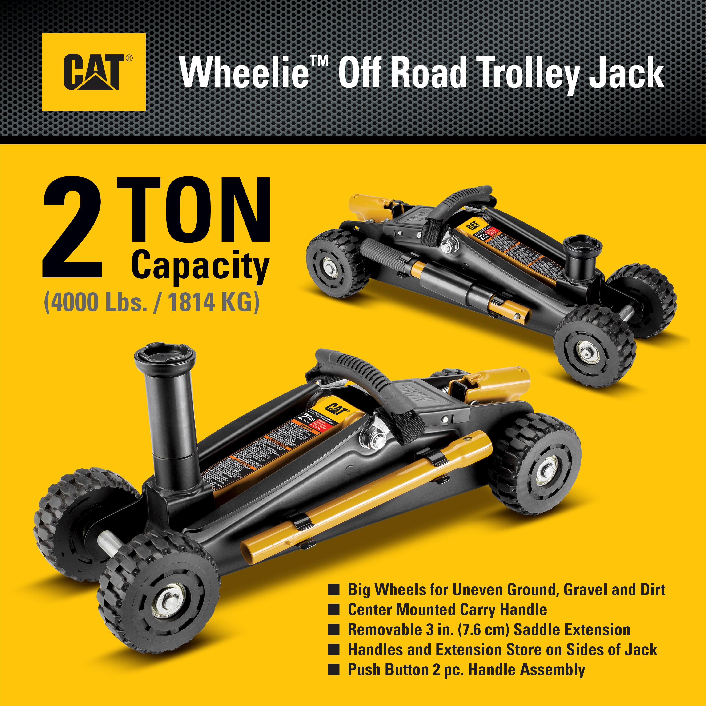 CAT Licensed by BDK USA Inc 4000 lb Floor Jack | AutoZone