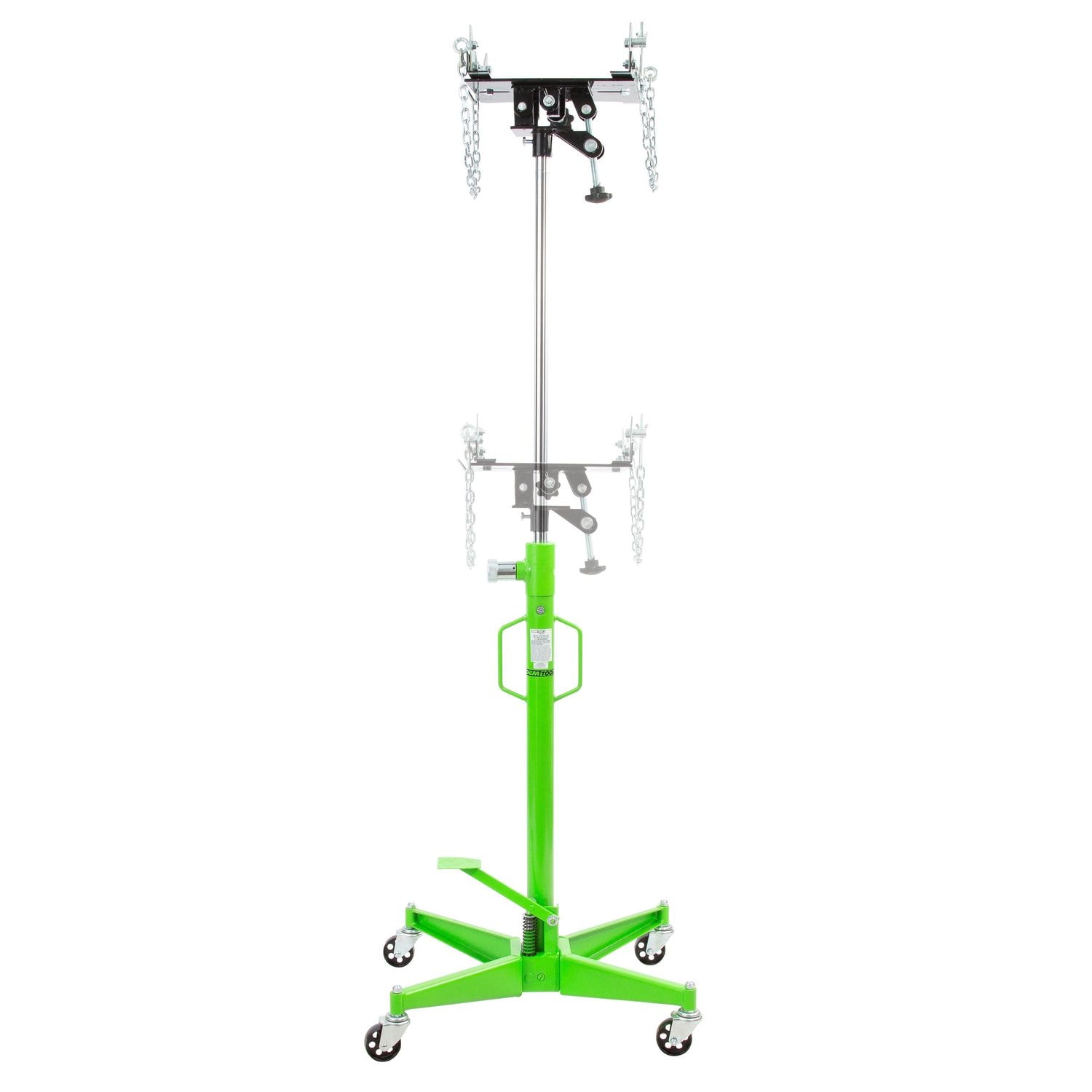 OEMTOOLS 1/2 Ton High Lift Transmission Jack With Foot Pump | AutoZone