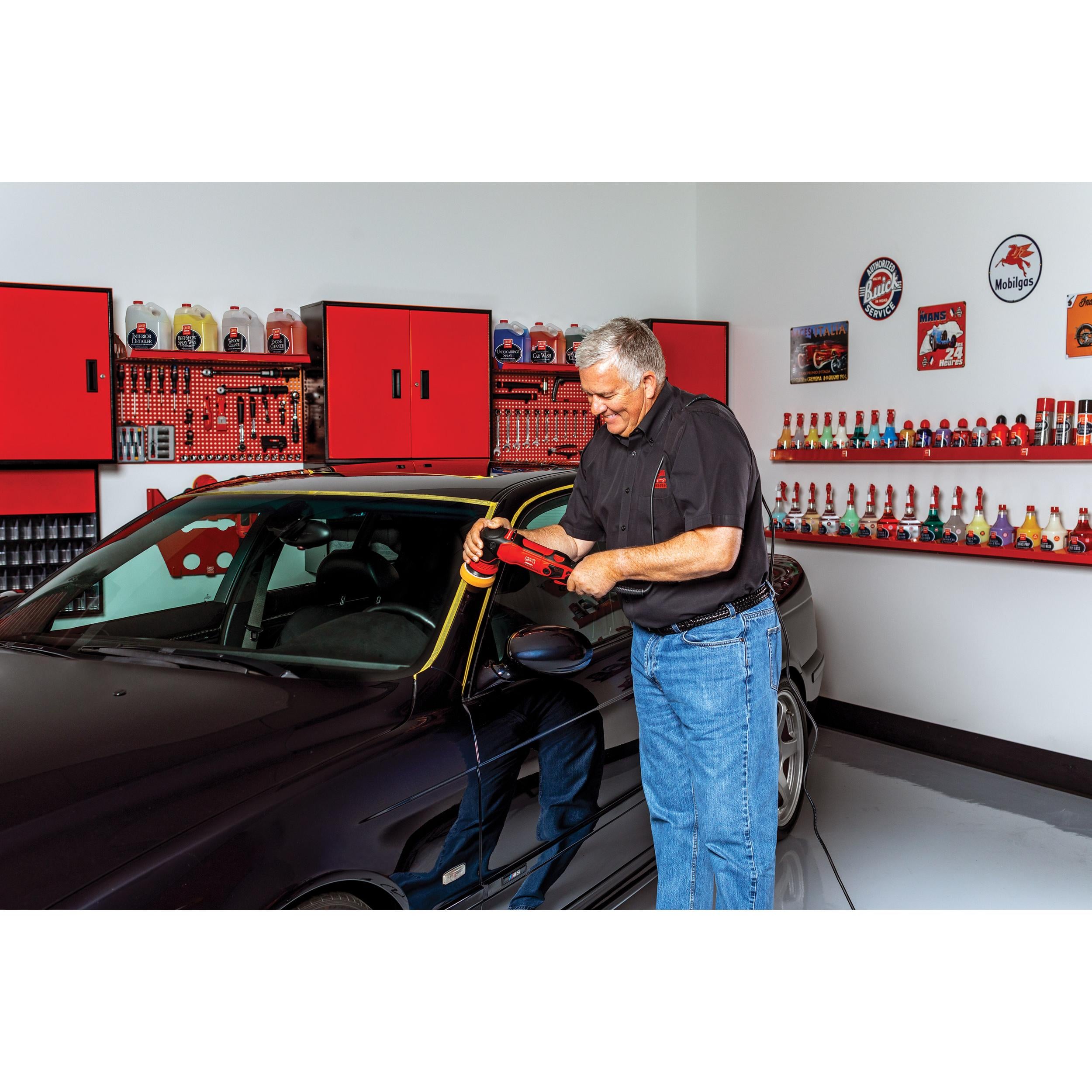 Griot's Garage G8 Mini Random Orbital Polisher, 8 mm Orbit, 2 and