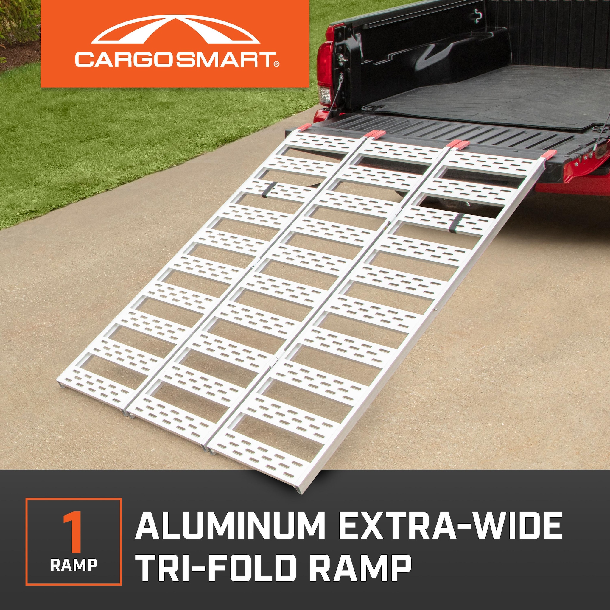 CargoSmart Tri Fold Ramp with Treads