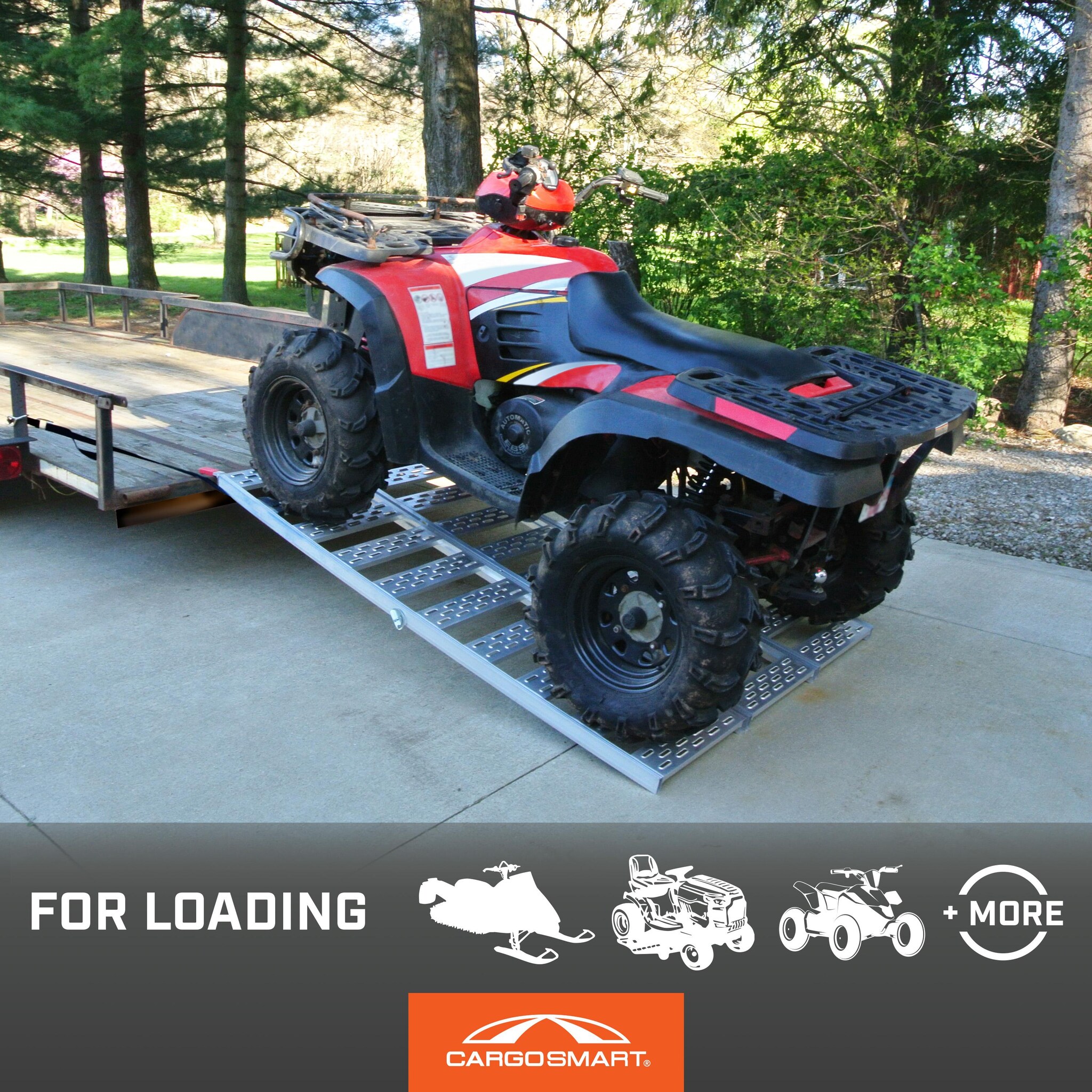 CargoSmart Tri Fold Ramp with Treads