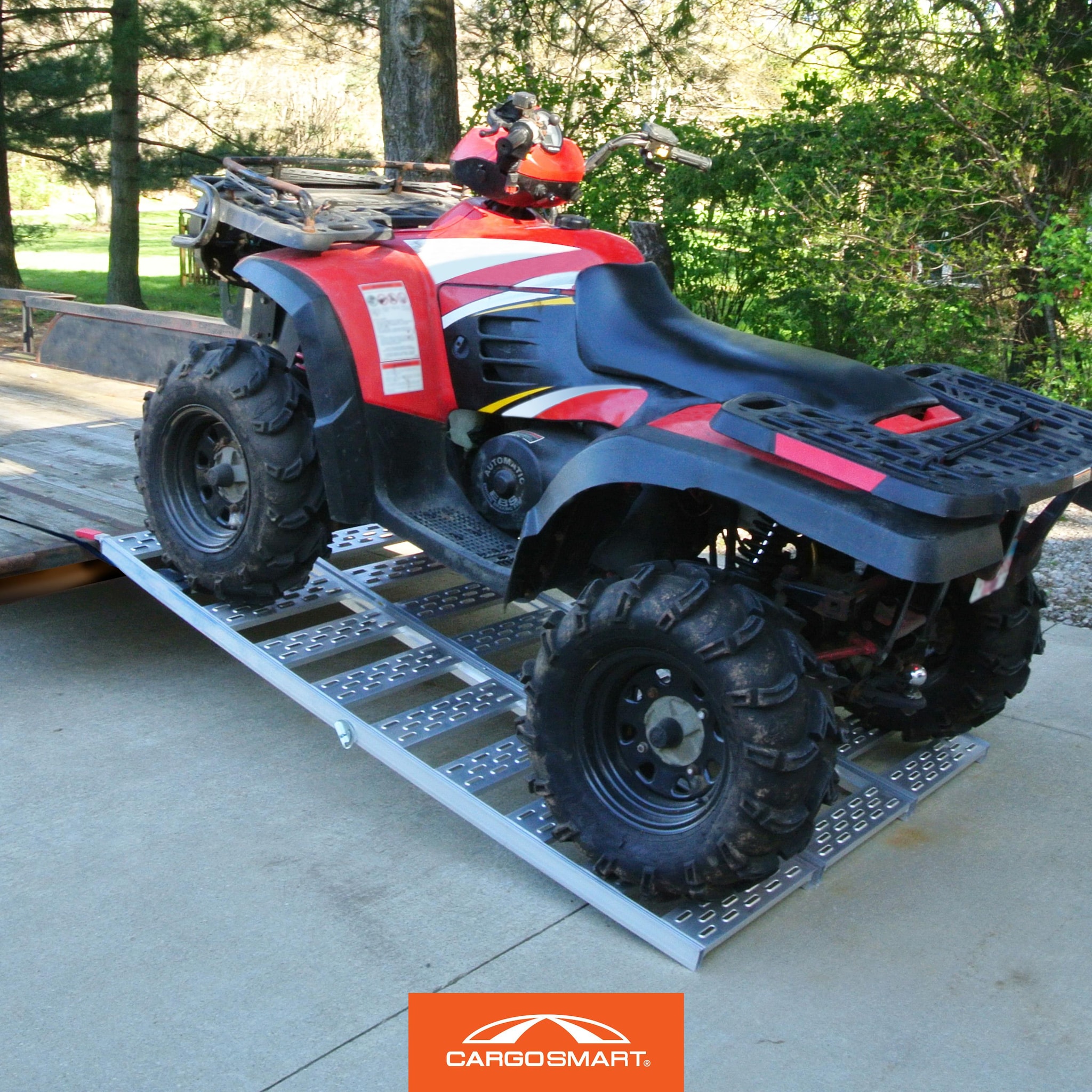 CargoSmart Tri Fold Ramp with Treads