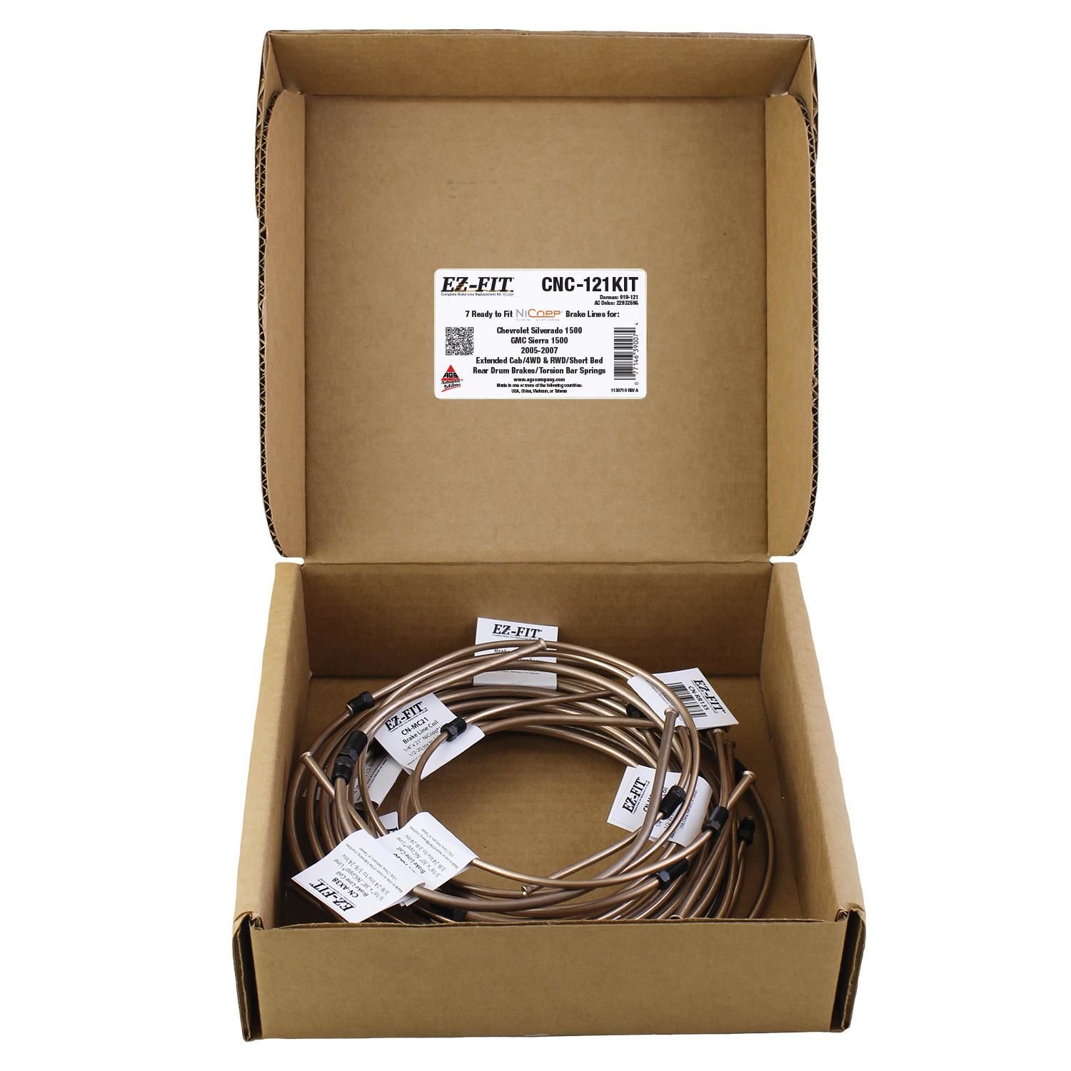 Brakelines Brake Hydraulic Line CNC-121KIT | AutoZone