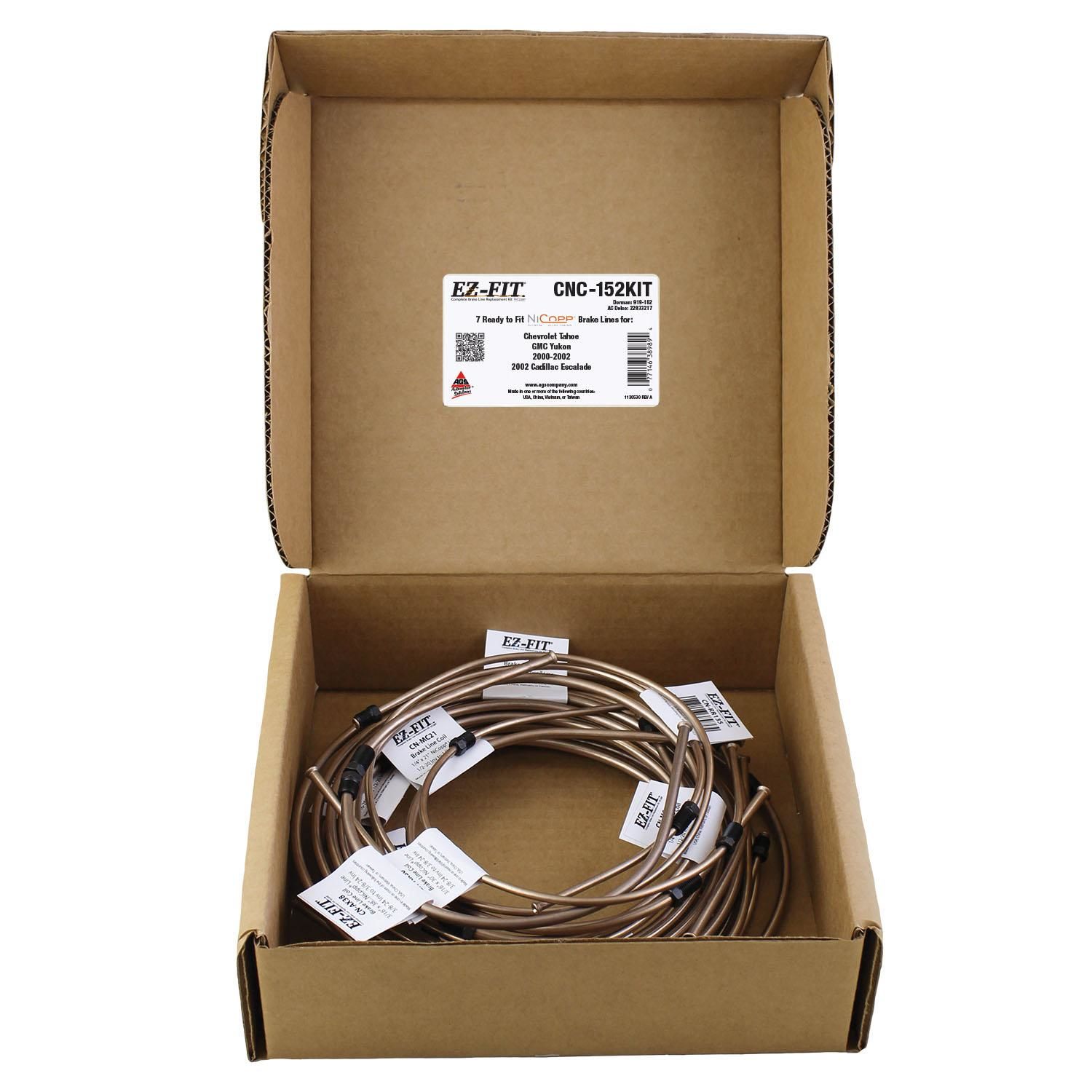 Brakelines Brake Hydraulic Line CNC-152KIT | AutoZone