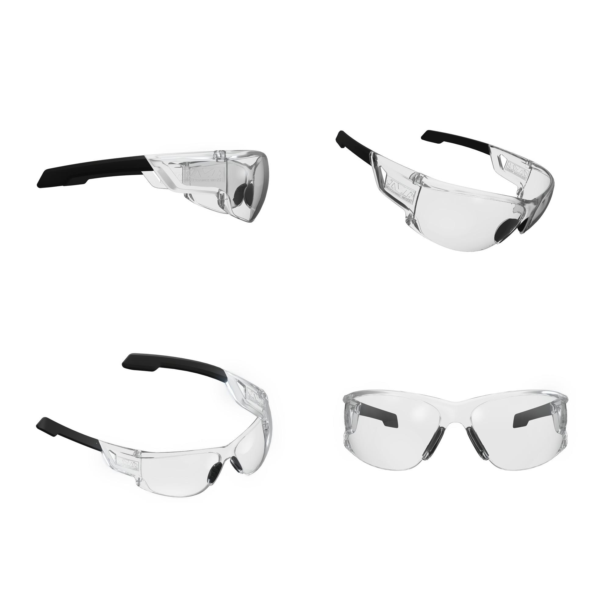 Mechanix Wear Clear Lens and Frame, Type-N, One Size and Vision
