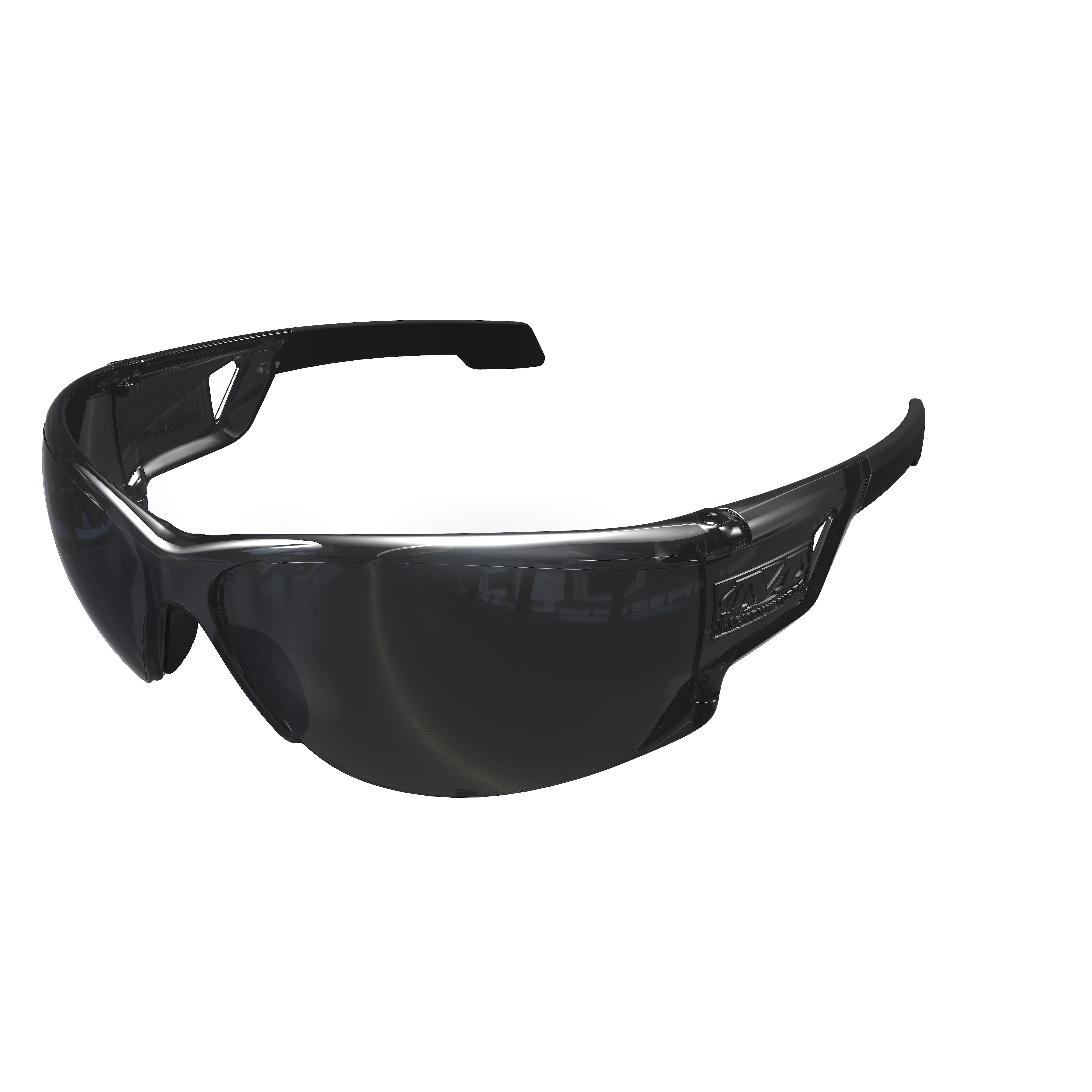 Mechanix Wear Smoke Black Lens and Frame Anti-Fog, Type-N, One