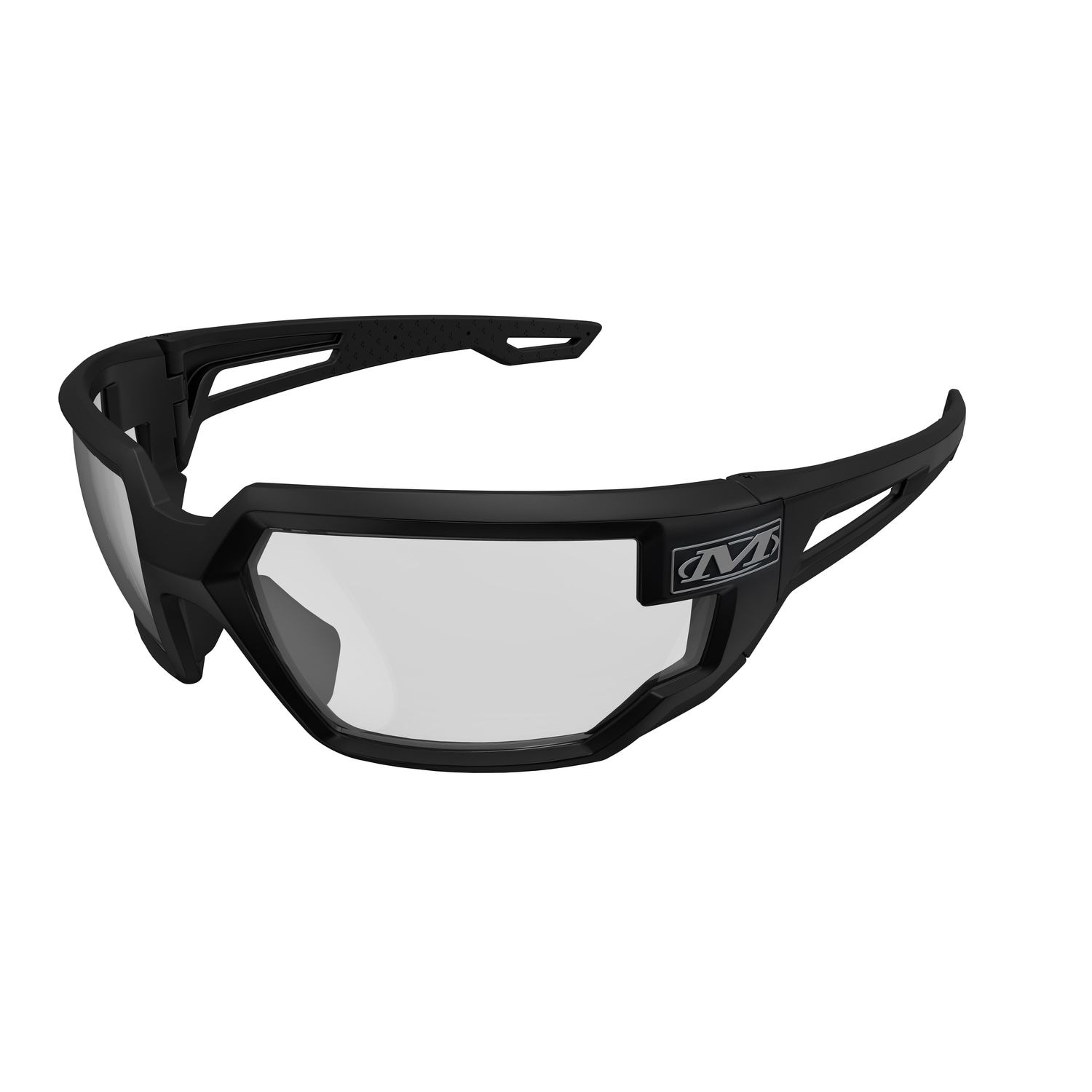 Mechanix Wear Clear Lens Gray Frame Anti-Fog, Type-X, One Size and