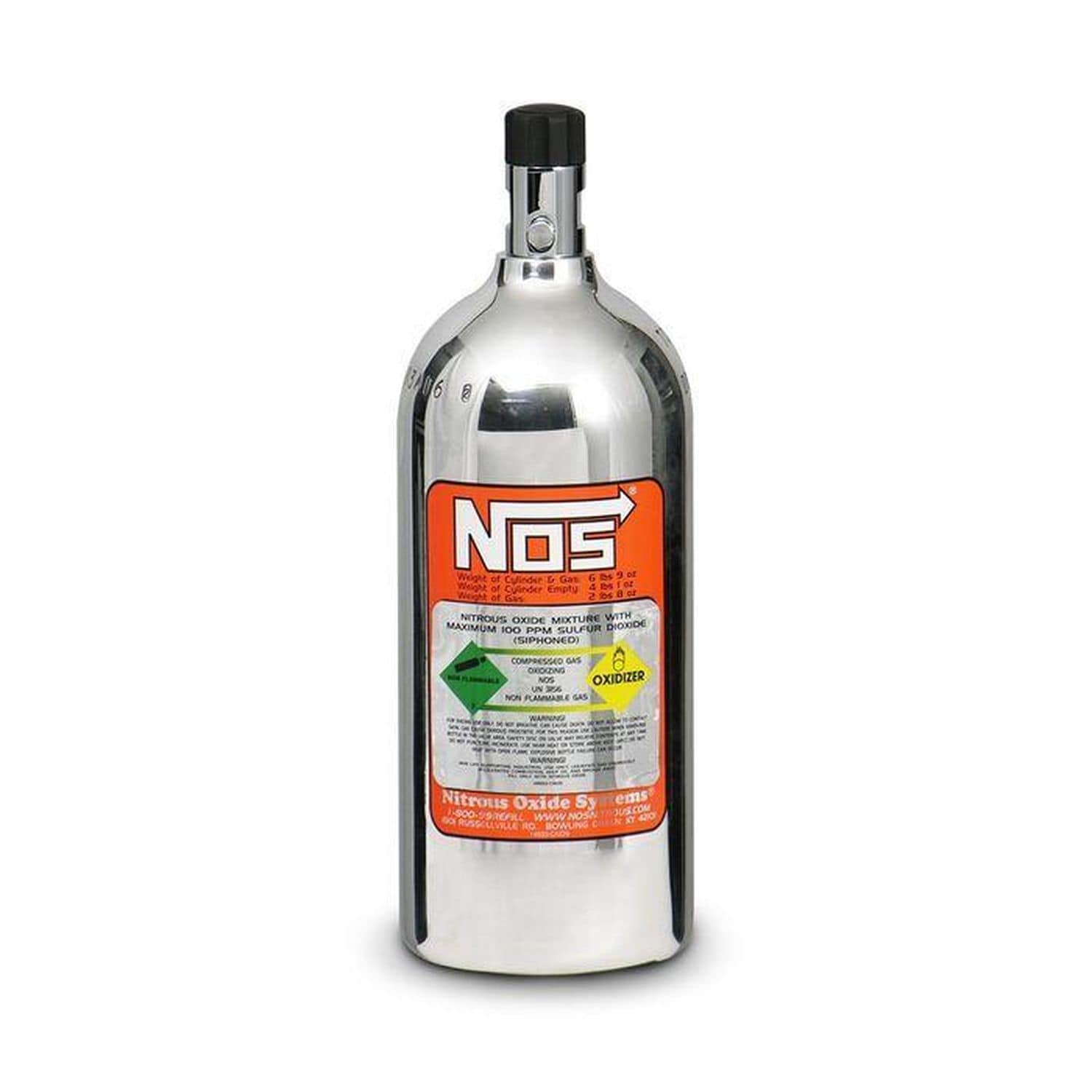 NOS/Nitrous Oxide System Nitrous Oxide Bottle 14720-PNOS | AutoZone