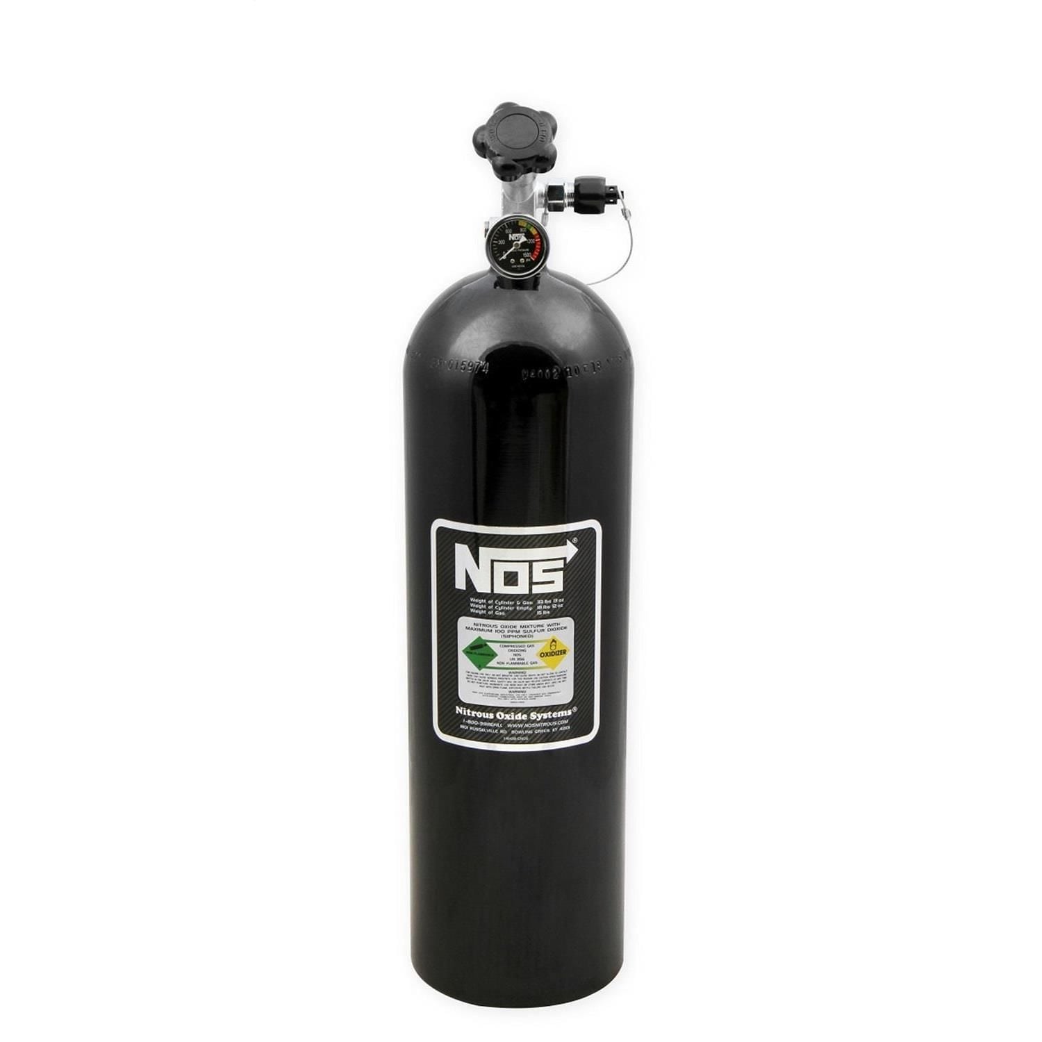 NOSシステム NOS/Nitrous Oxide System Black Finish 15lbs Super Hi-Flow with