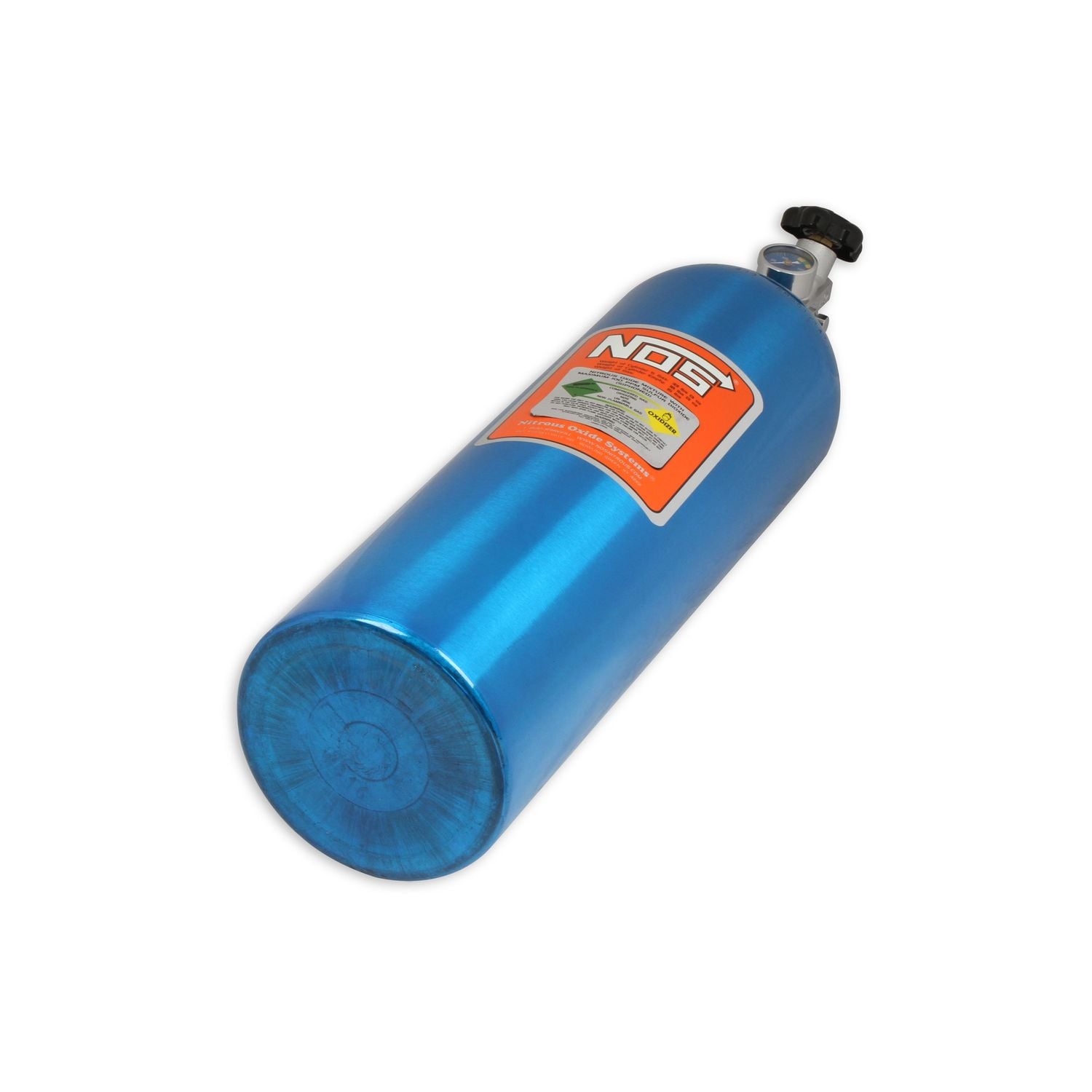 NOS/Nitrous Oxide System Electric Blue Finish 15lbs; 27in x 7in Hi