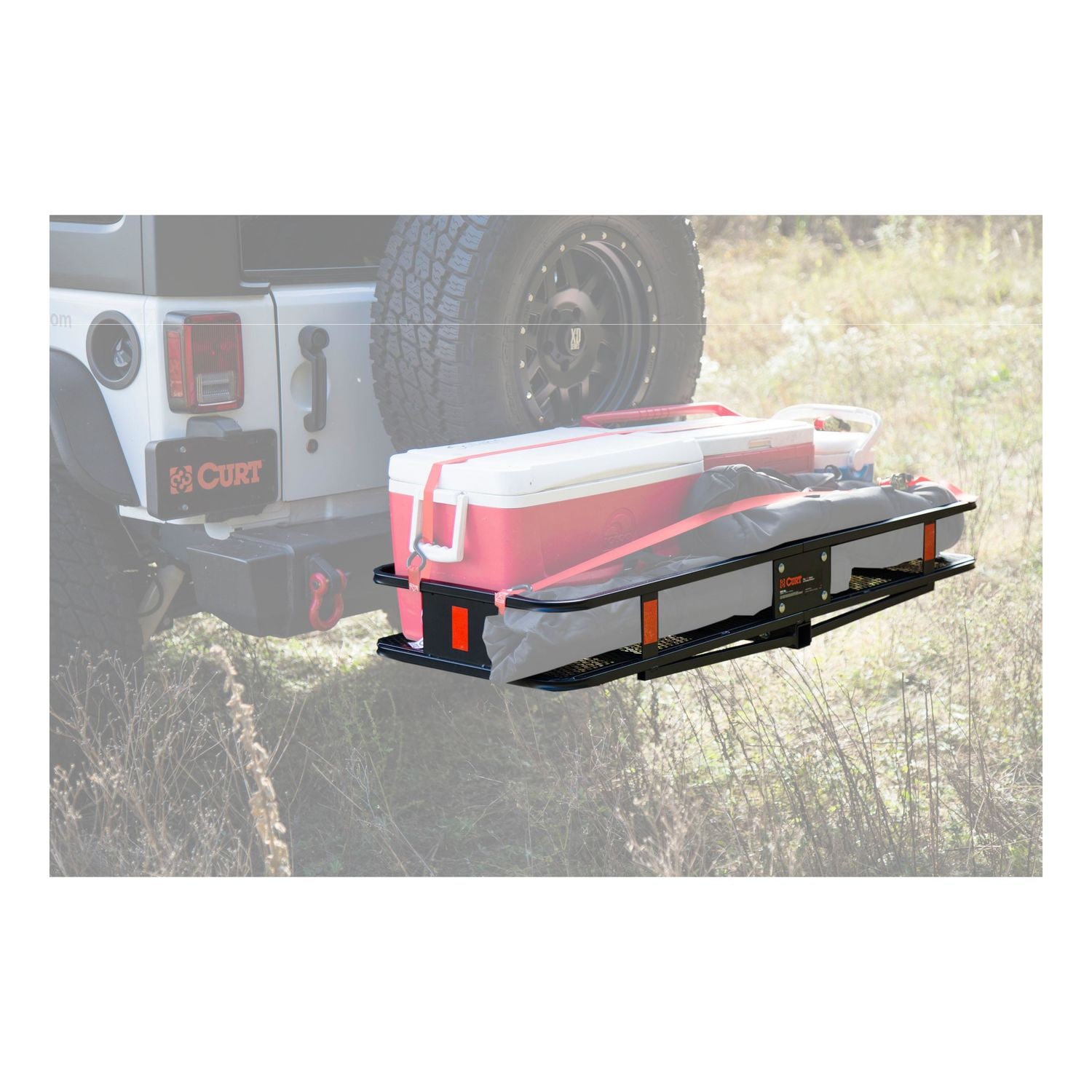 CURT Receiver Hitch Mounted Cargo Carrier 18151 | AutoZone