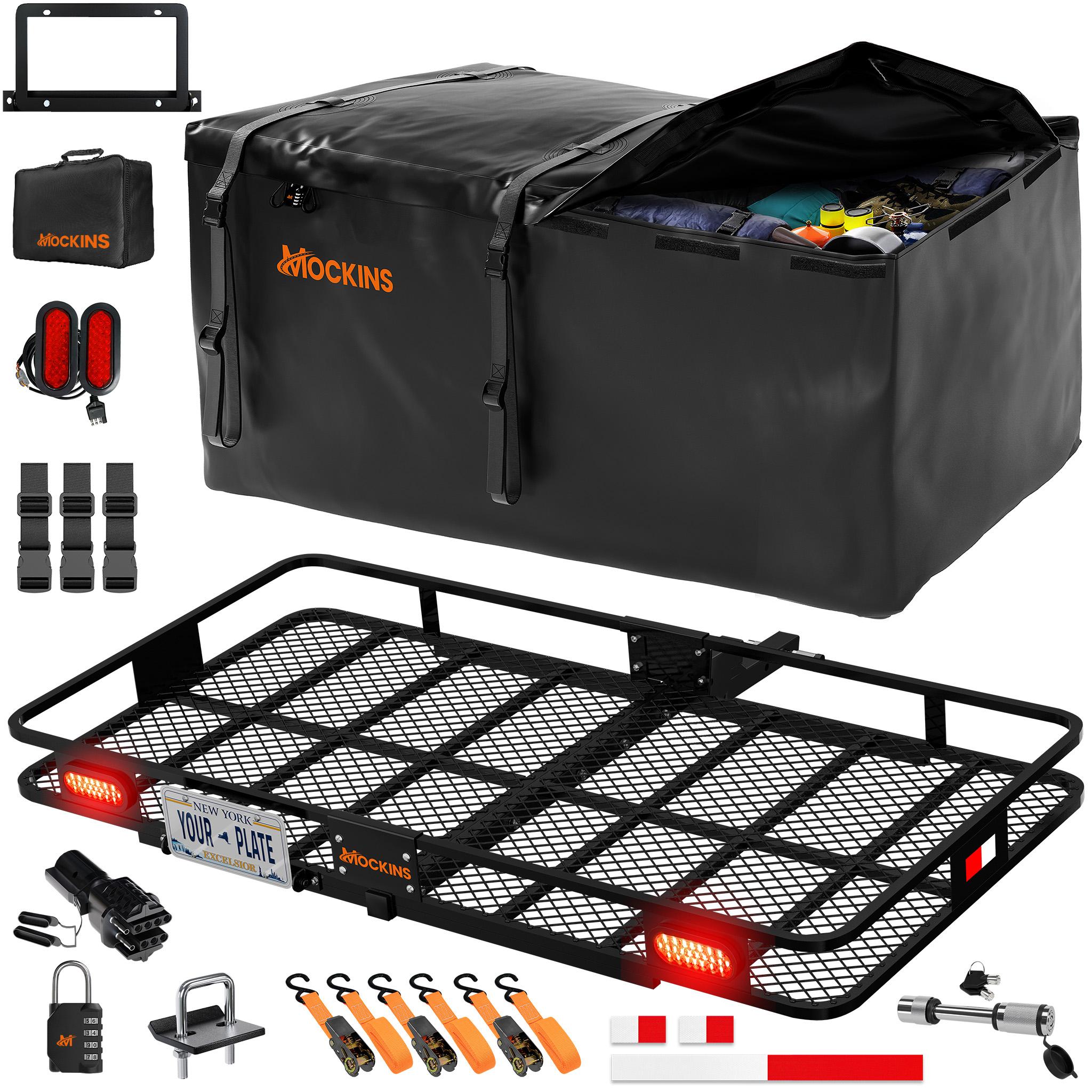Mockins Receiver Hitch Mounted Cargo Carrier MA-13 | AutoZone