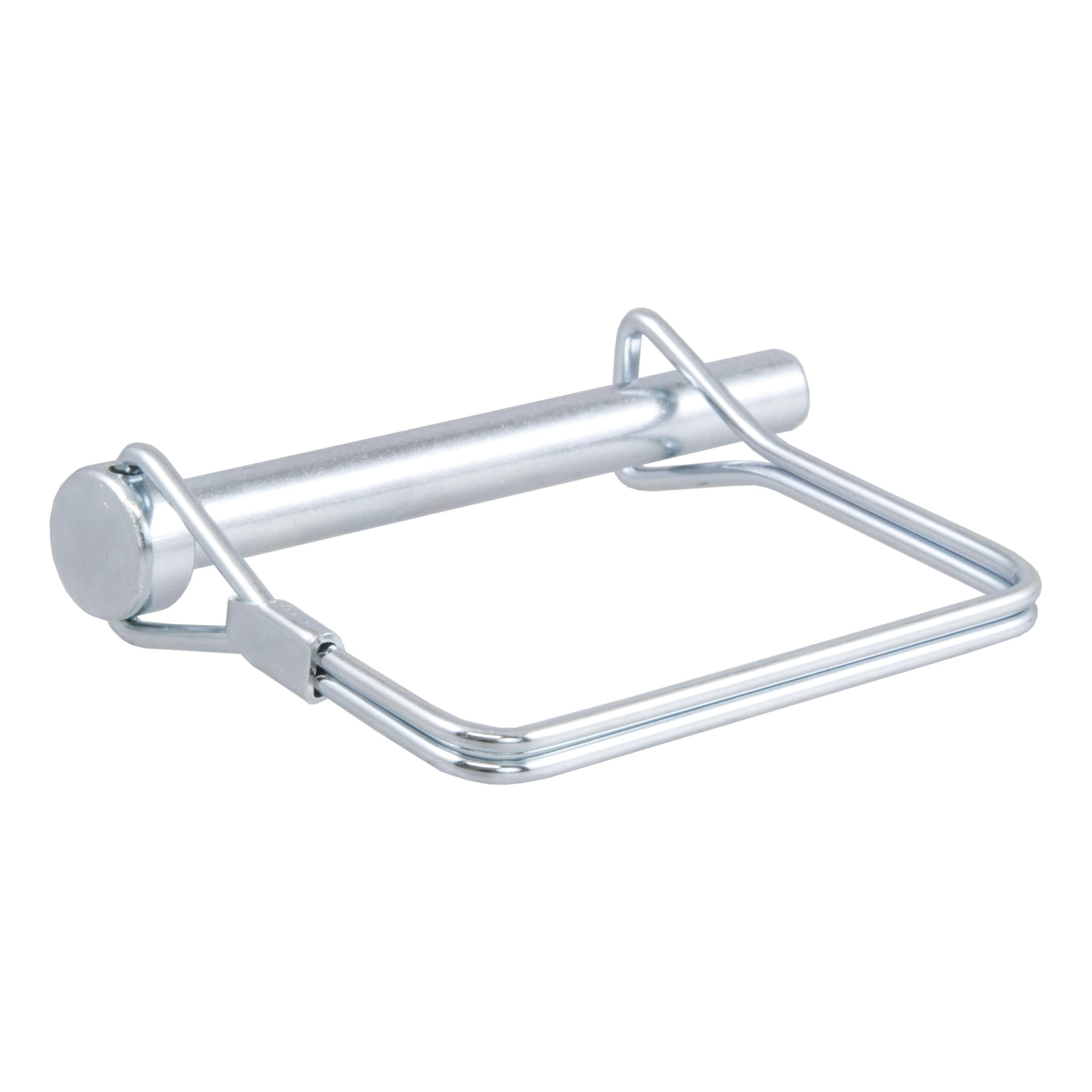 Uxcell 12mm X 80mm Shaft Locking Pin – Square Coupler Pin With Coil, Zinc-Plated Steel, 2-Pack For Farm, Trailers & Lawn Equipment