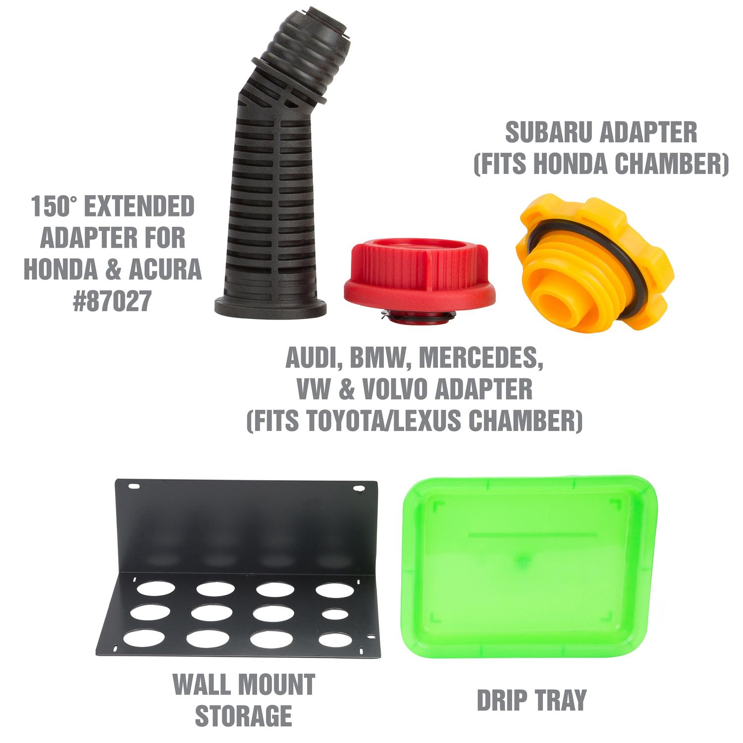 OEMTOOLS Universal Oil Funnel 8 Attachment Set | AutoZone
