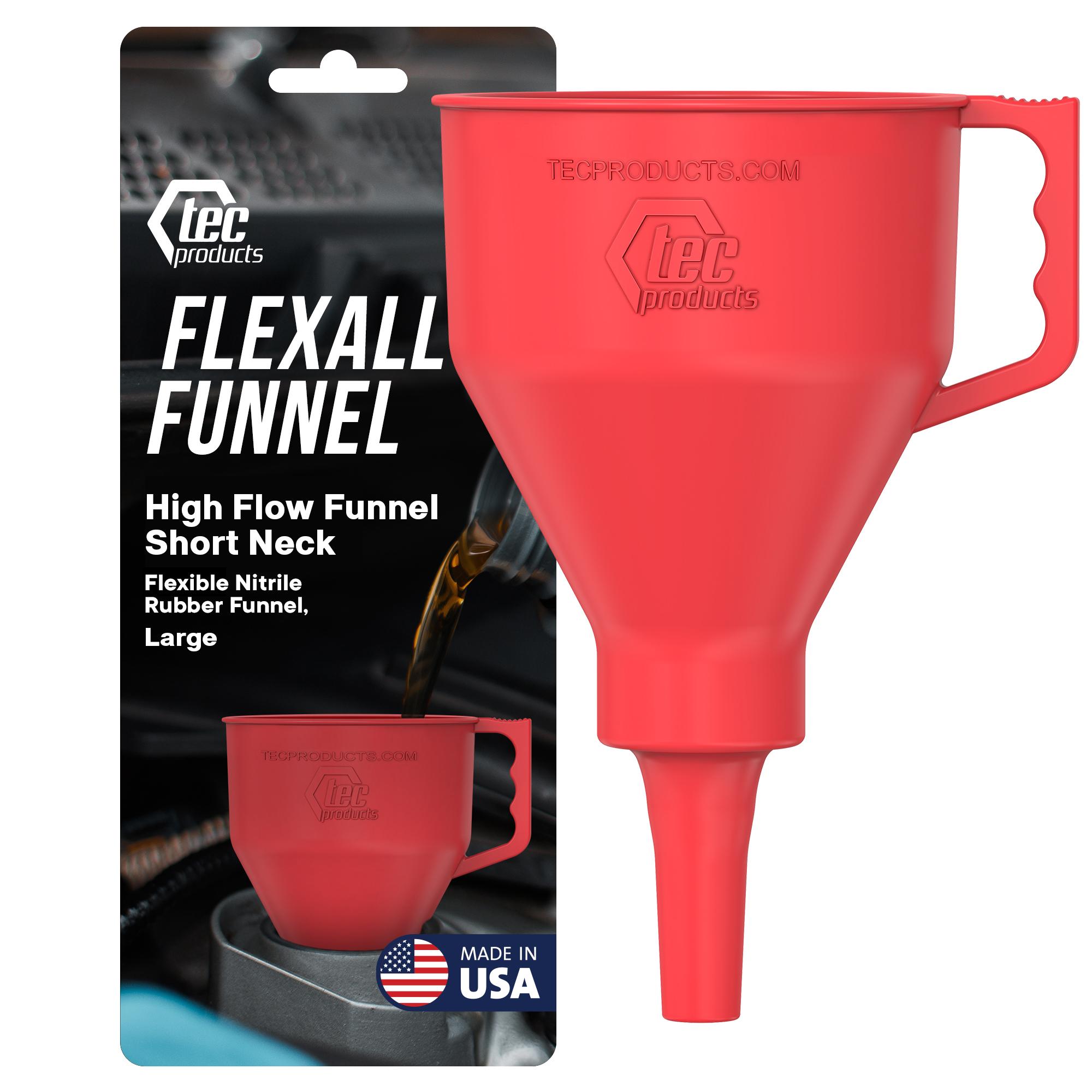 Tec Products Inc Red Large High Flow Funnel | AutoZone