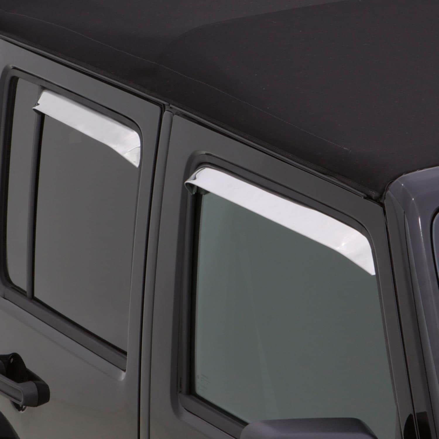 Auto Ventshade (AVS) Stainless Side Window Deflector 14049 | AutoZone