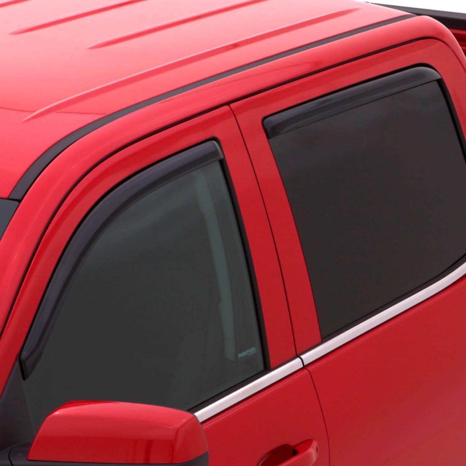Auto Ventshade (AVS) Smoke Side Window Deflector 194429 for Ford F-350 Super Duty