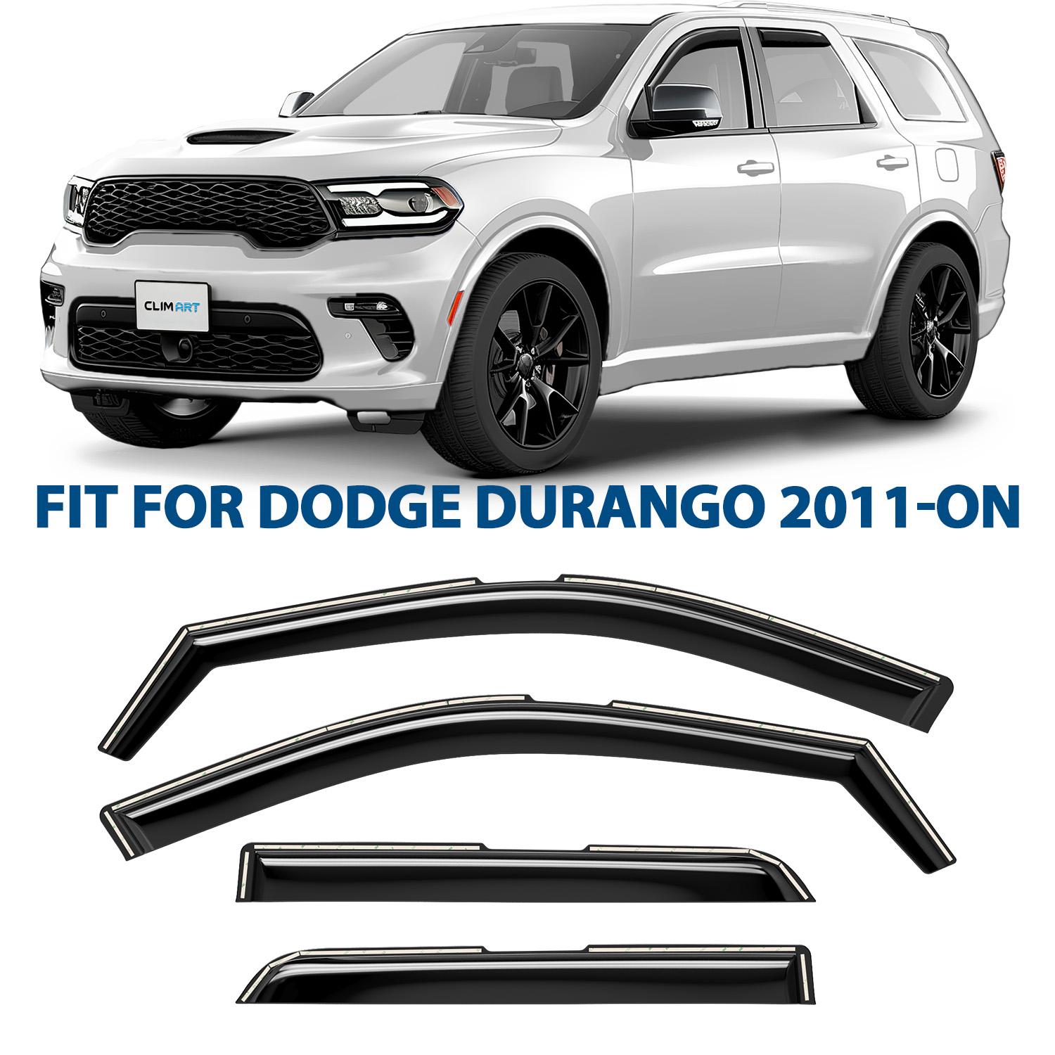 Red Rear Air Outlet Vent Panel Cover Sticker For Dodge Durango 2011-2020