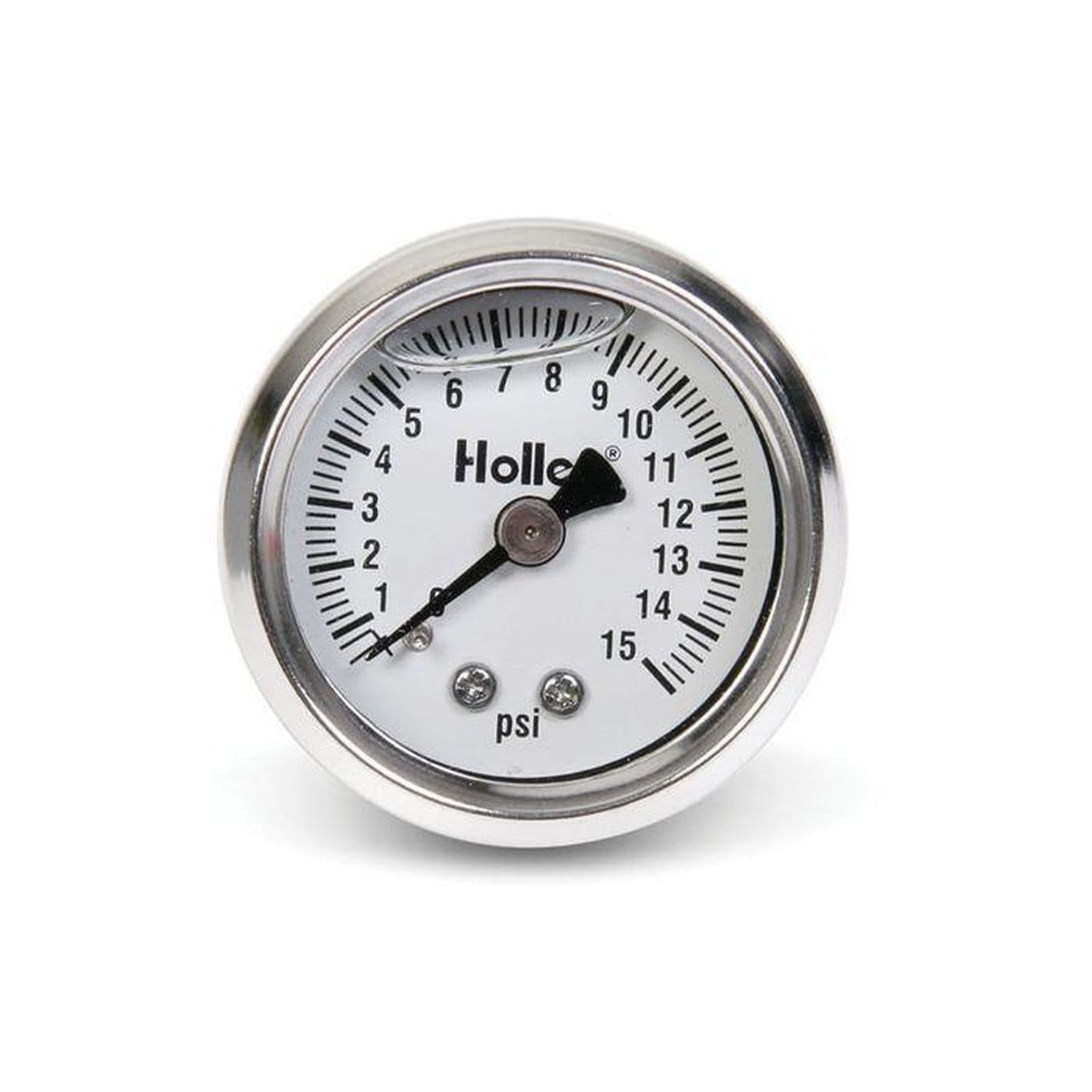 Holley Black w/White Pointer Fuel Pressure Gauge for Cadillac Series 90