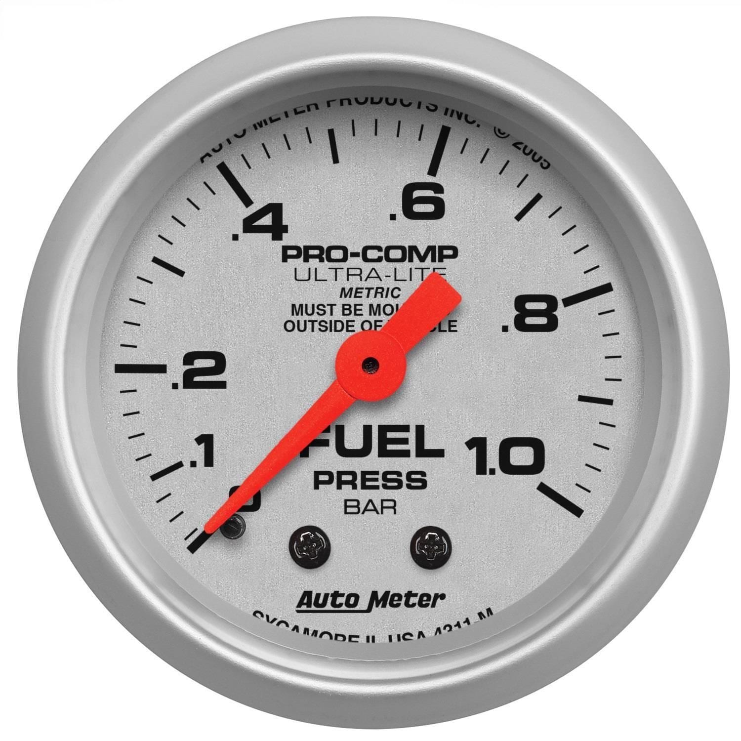 Fuel Pressure Gauge Autozonenull