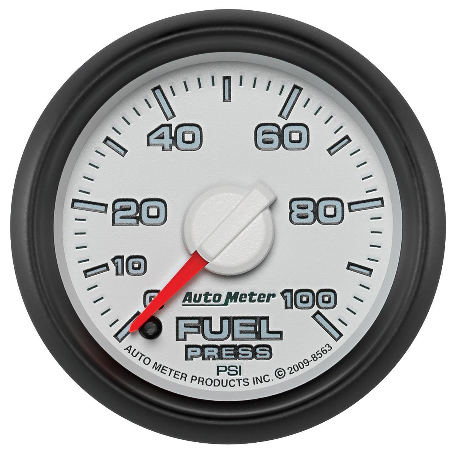 AutoMeter Fuel Pressure Gauge 8563 for Yugo