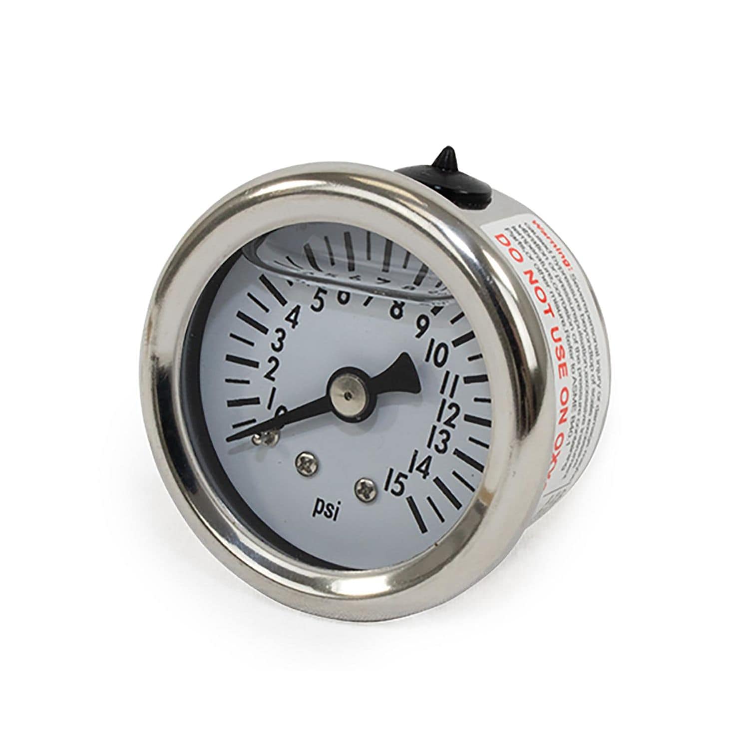 Top Street Performance 0-15 PSI Liquid Filled Fuel Pressure Gauge for Cadillac Series 90