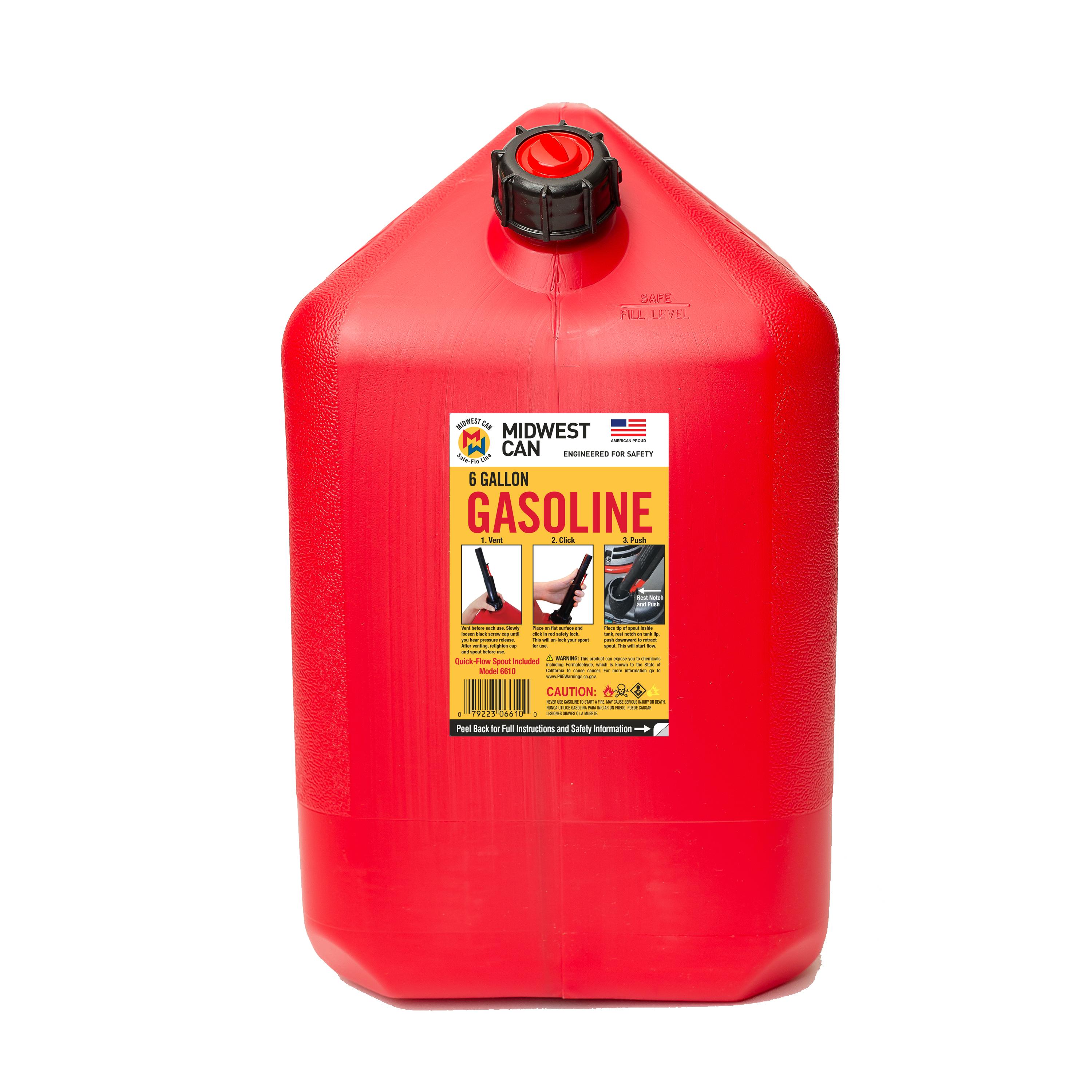 Midwest Can 6 gal Fuel Can 6610 | AutoZone