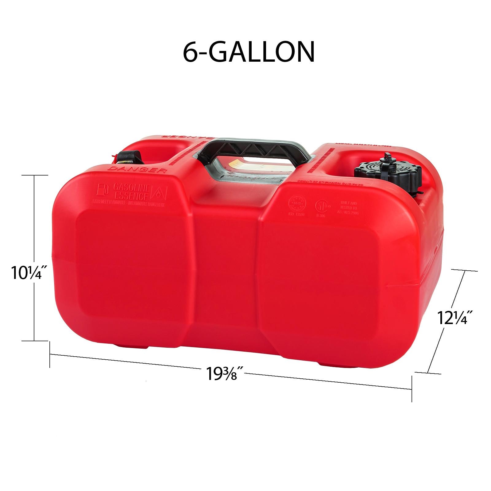 Scepter 6 gal Fuel Can 10511 | AutoZone