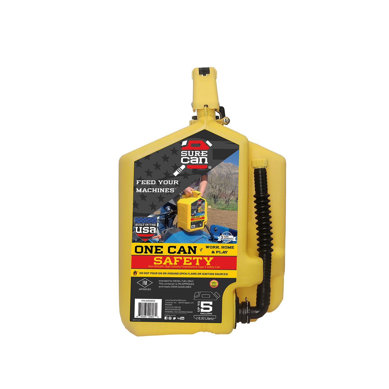 SureCan Fuel Can SUR5SFD2 | AutoZone