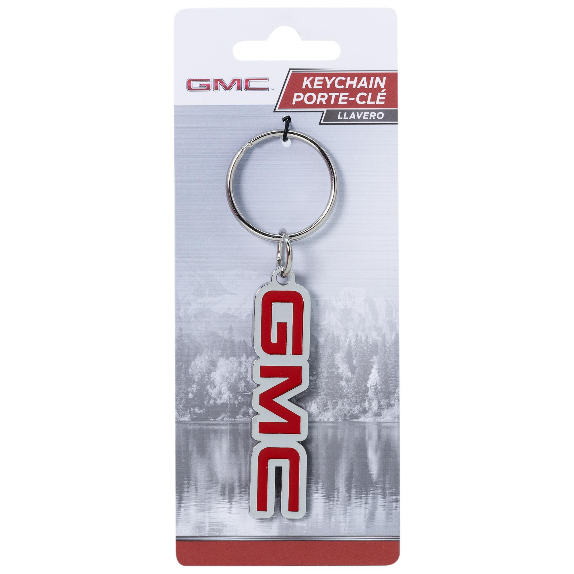 Plst Color Plasticolor GMC Logo Metal Key Chain | AutoZone
