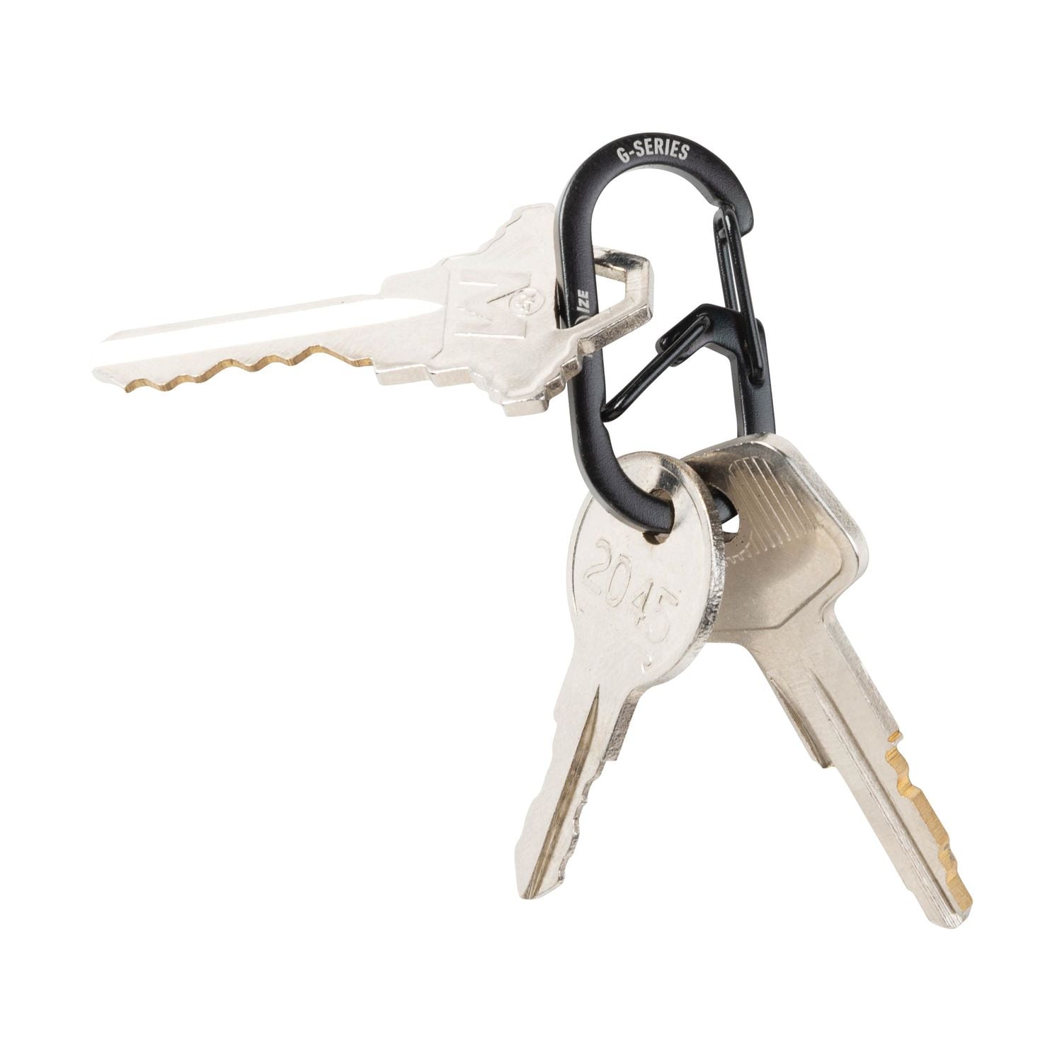 Nite Ize Black No.1 G-Series Dual Chamber Carabiner 2 Pack | AutoZone