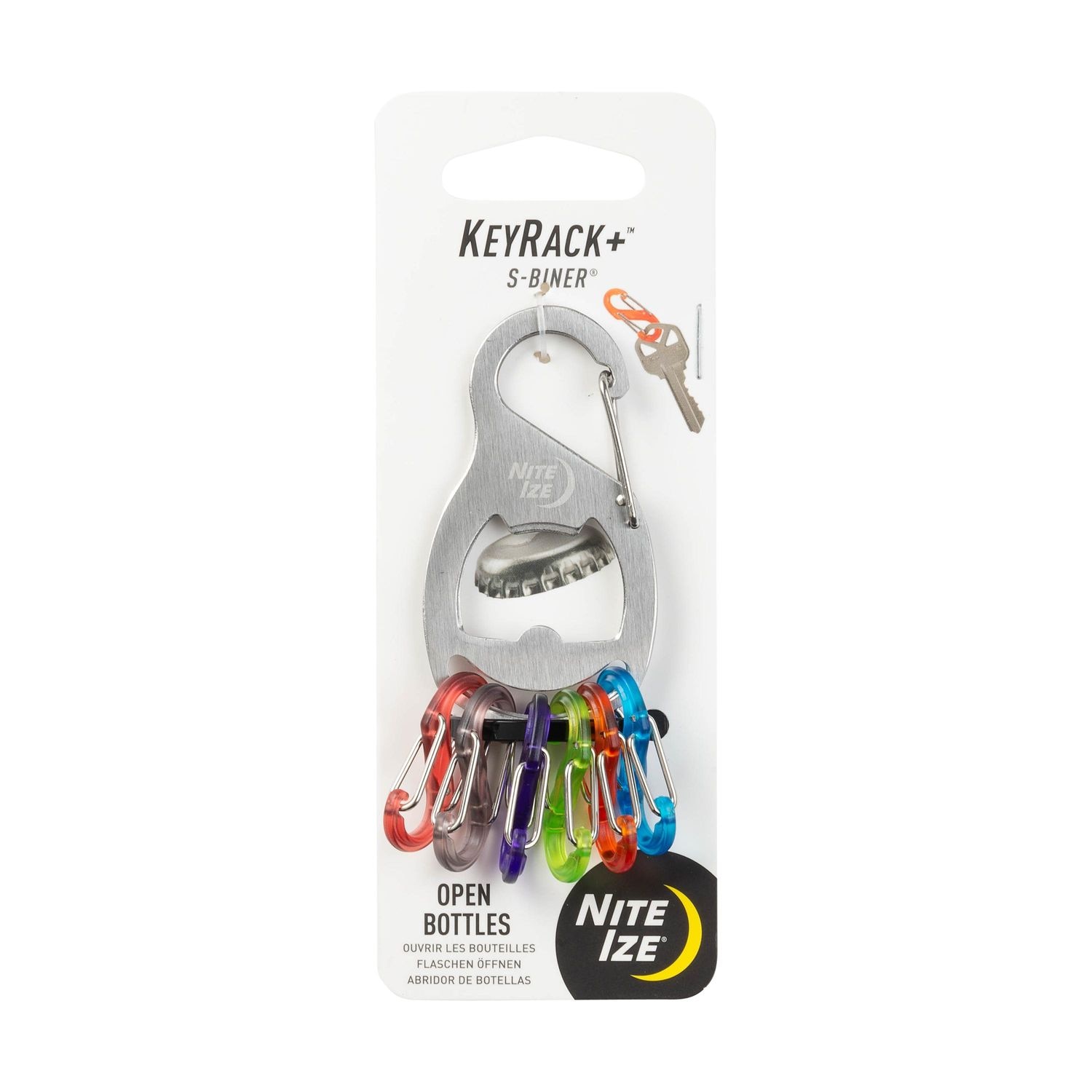 Nite Ize S-Biner Stainless Steel Key Rack | AutoZone