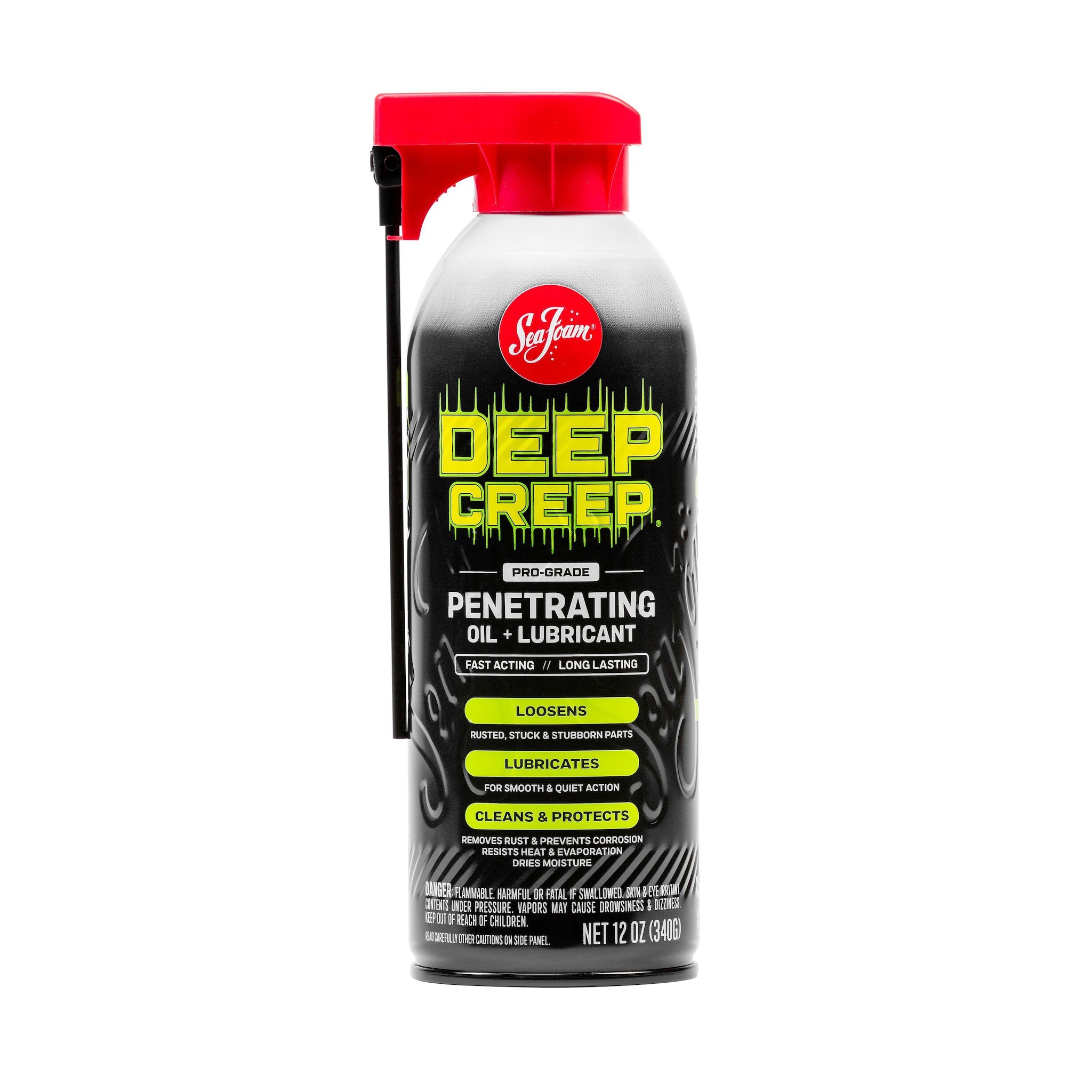 Sea Foam Deep Creep Multi-Purpose Penetrating Lubricant and Cleaner 12oz |  AutoZone
