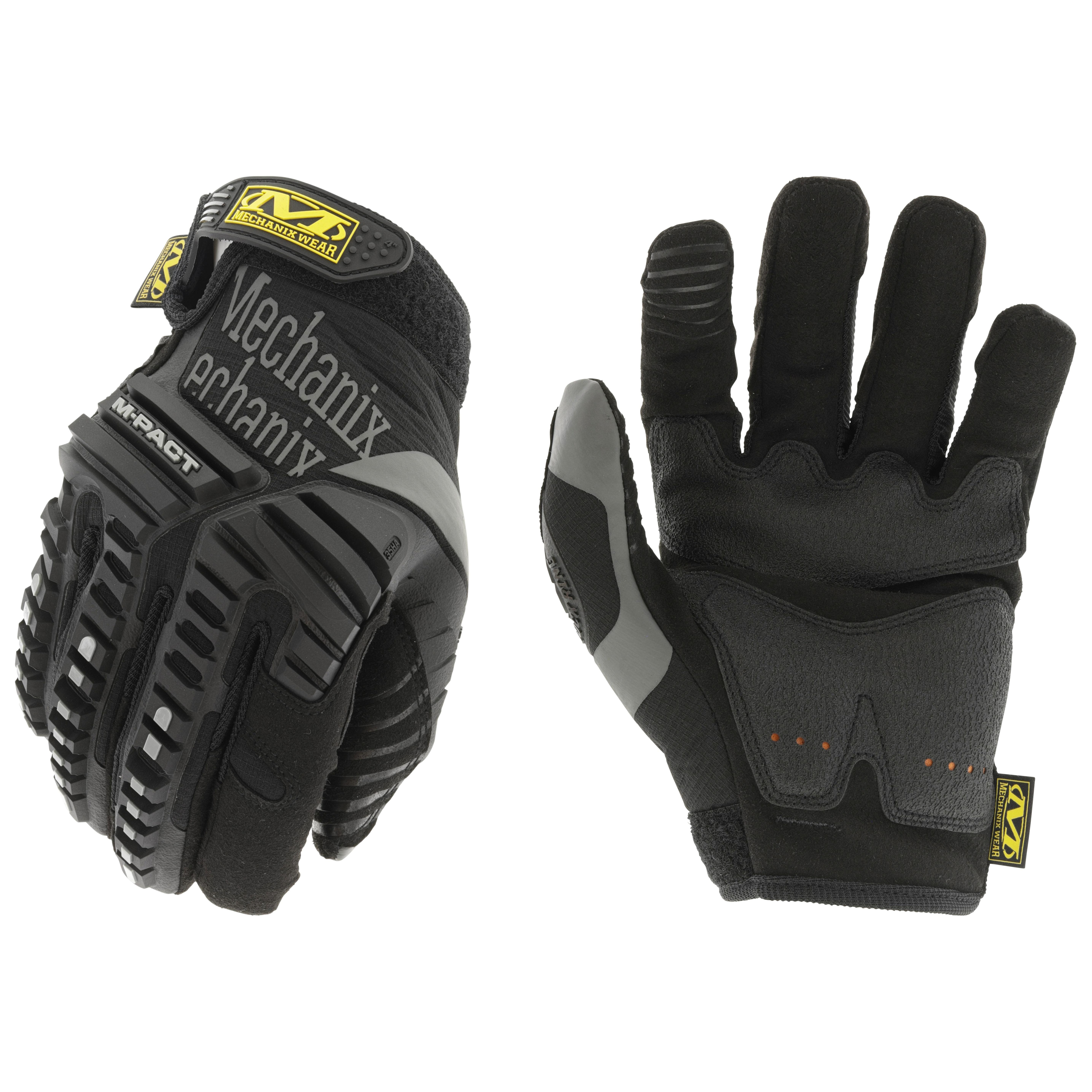 Mechanix Wear M-Pact Impact Resistant Work Gloves, Black/Grey