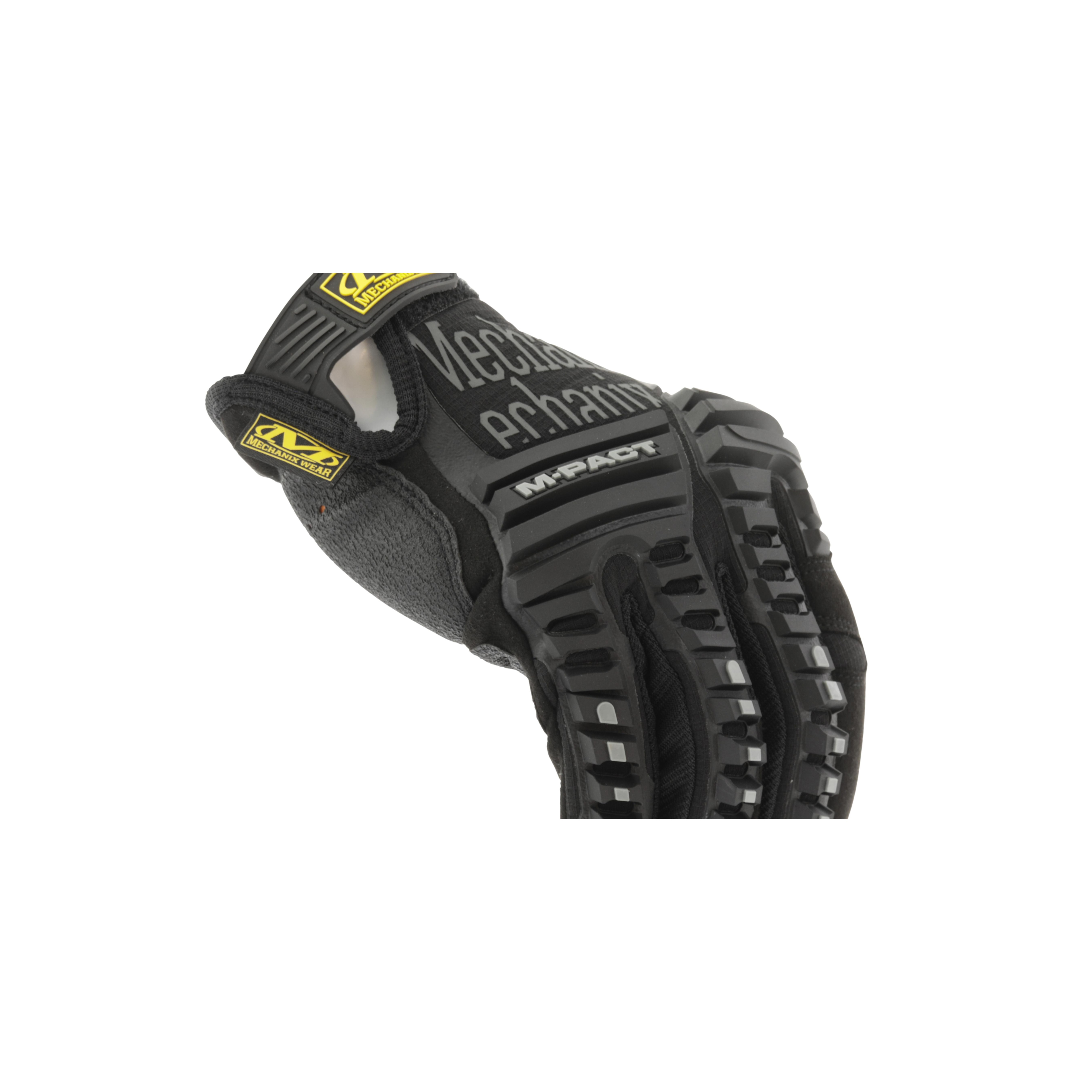 Mechanix Wear M-Pact Impact Resistant Work Gloves, Black/Grey