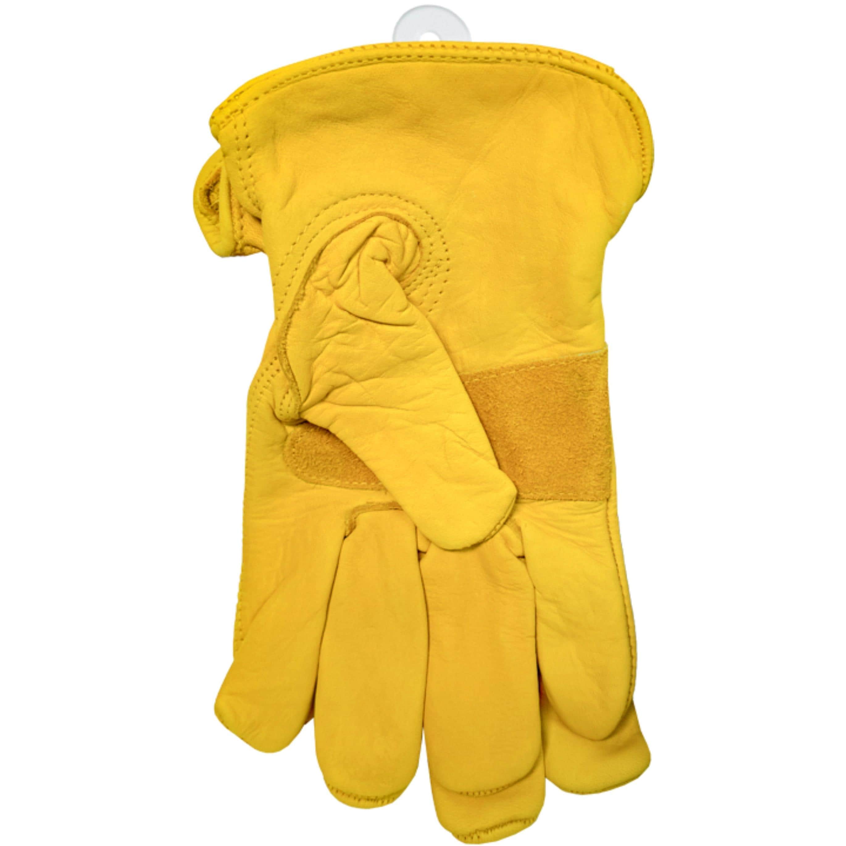SureBilt Tan Leather Large Work Gloves | AutoZone