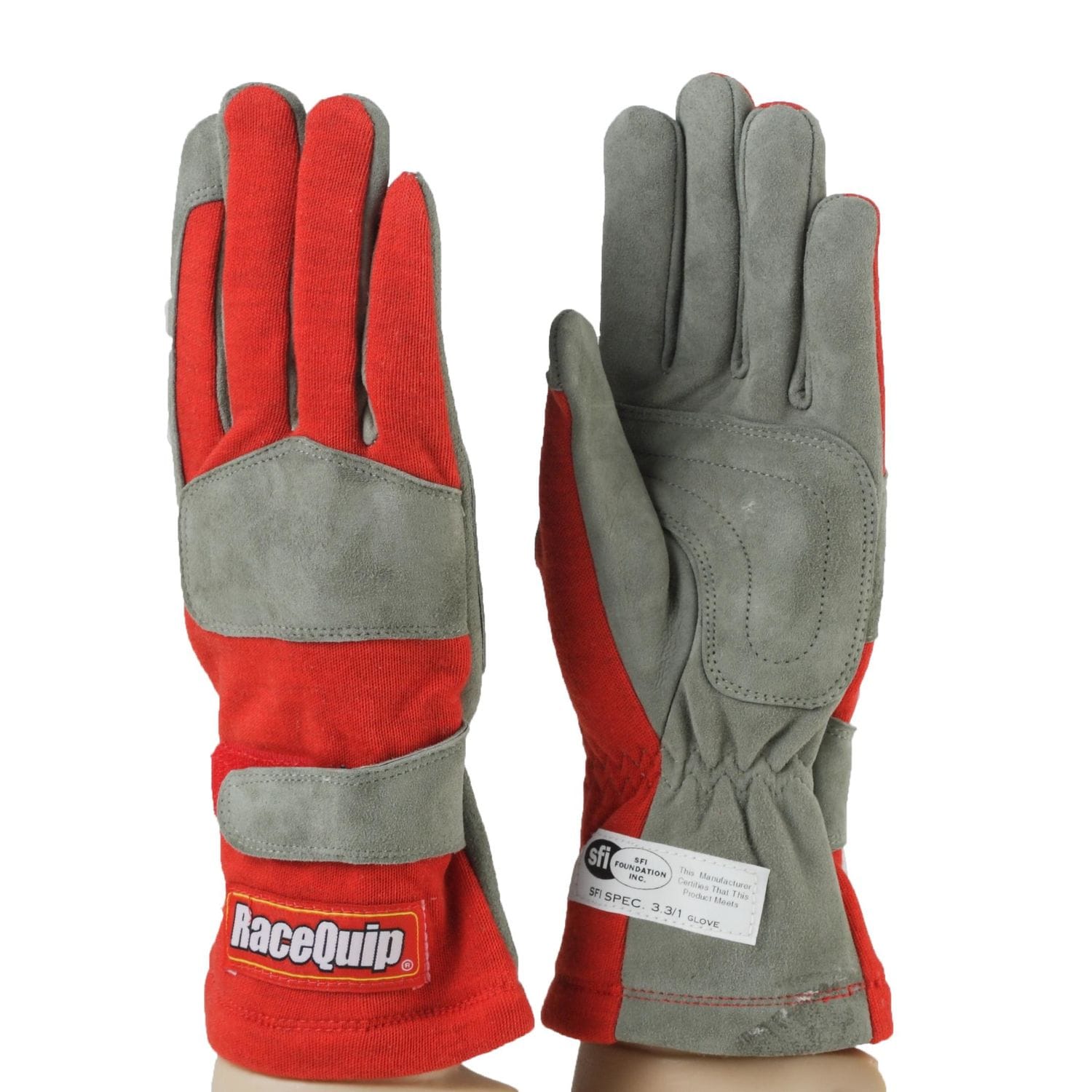RaceQuip Red Large 351 Series 1 Layer Nomex Race Glove | AutoZone