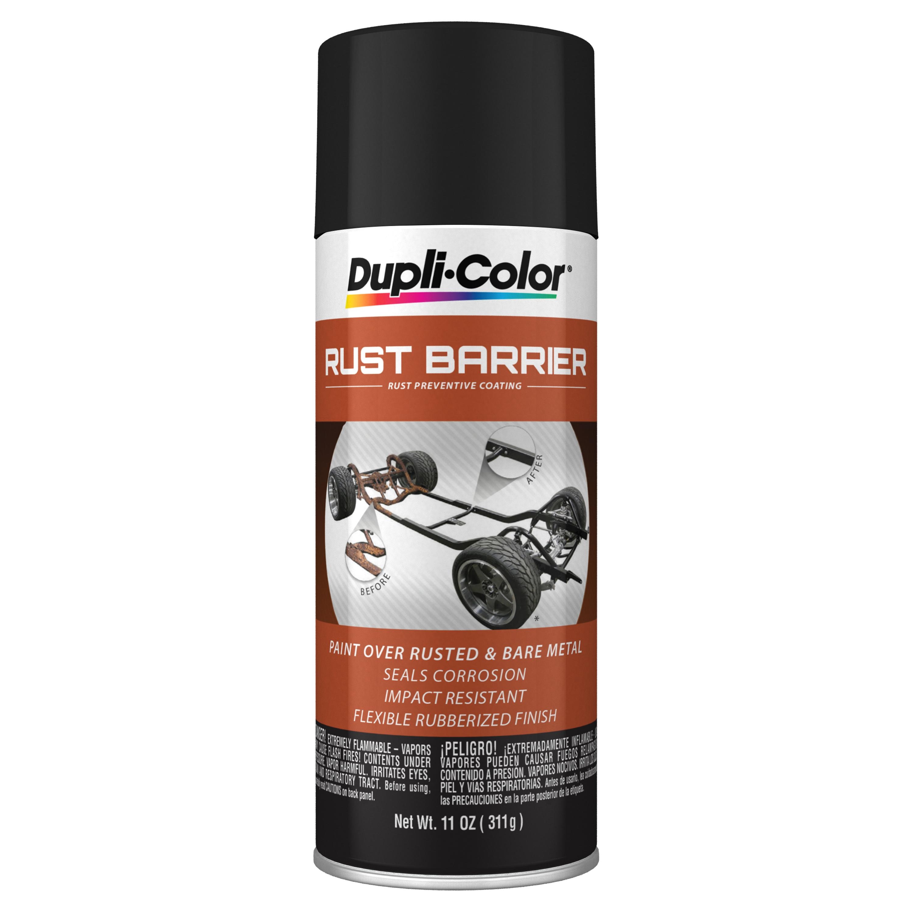 Dupli-Color Flat Black Rust Barrier 11oz | AutoZone