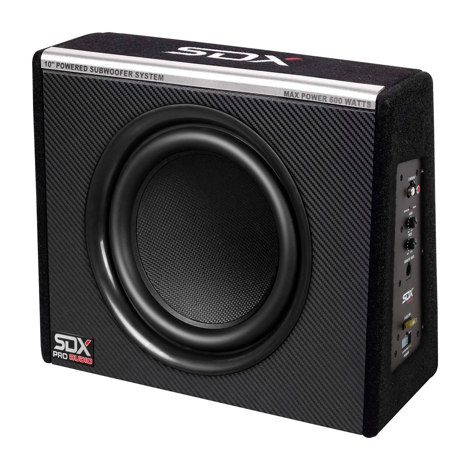 SONDPEX 10in 600 Watts Compact Active Subwoofer System | AutoZone