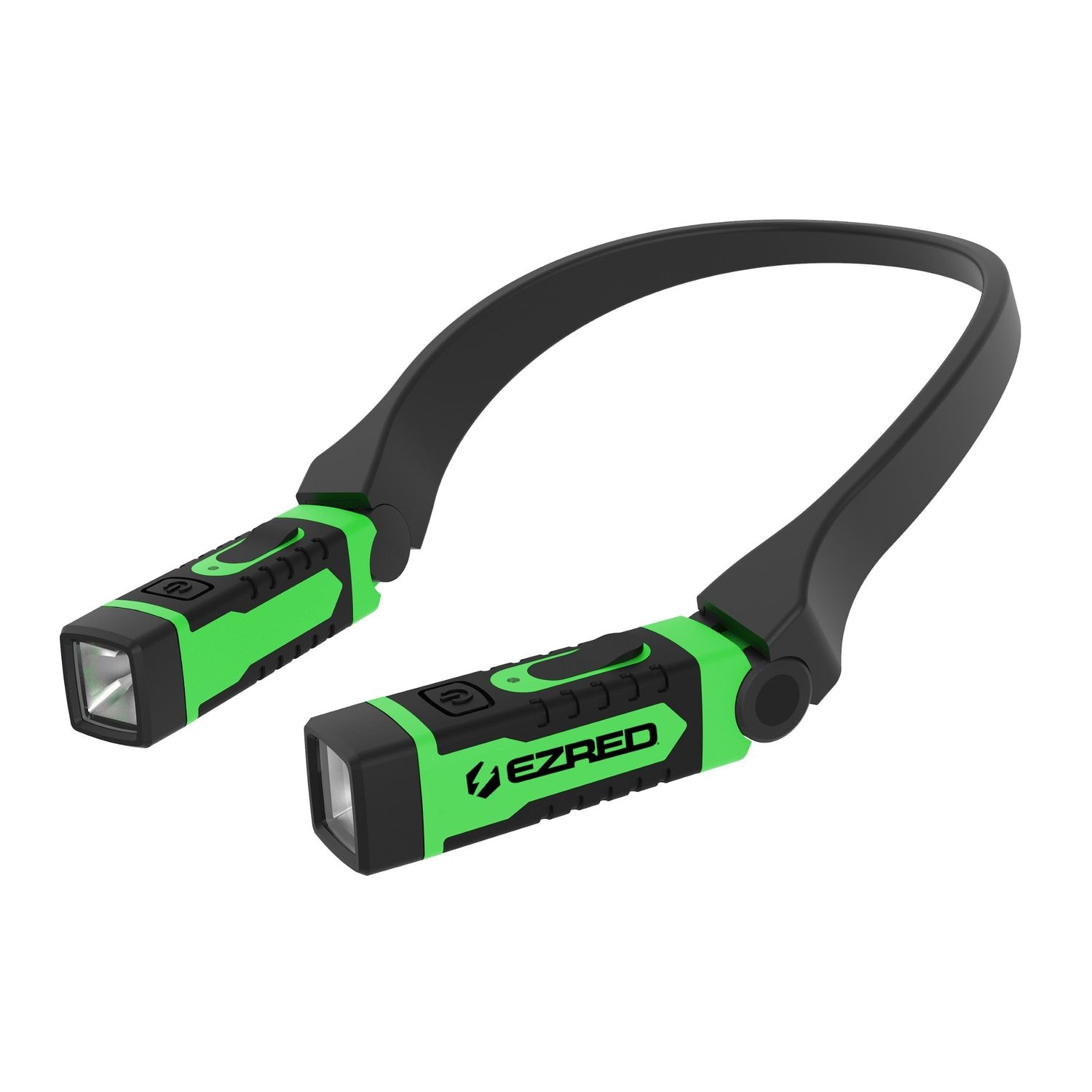 EZ Red 300 Lumens Green Rechargeable LED Neck Light, USB Charge