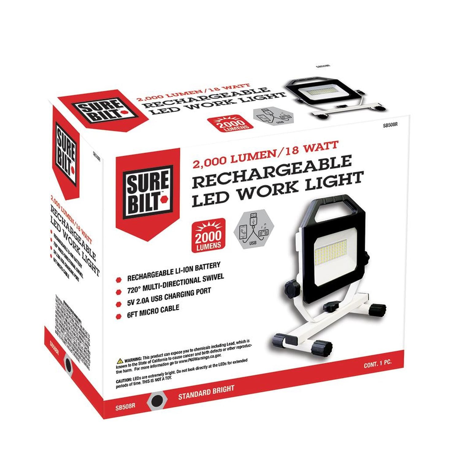 SureBilt Work Light SB-508R | AutoZone