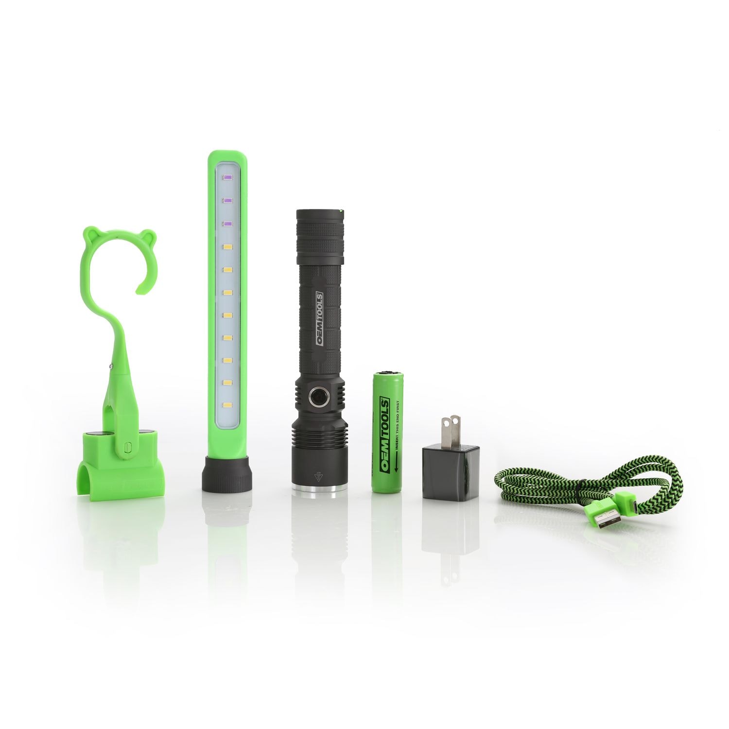 OEMTOOLS Professional Dual Function Rechargeable Flashlight | AutoZone