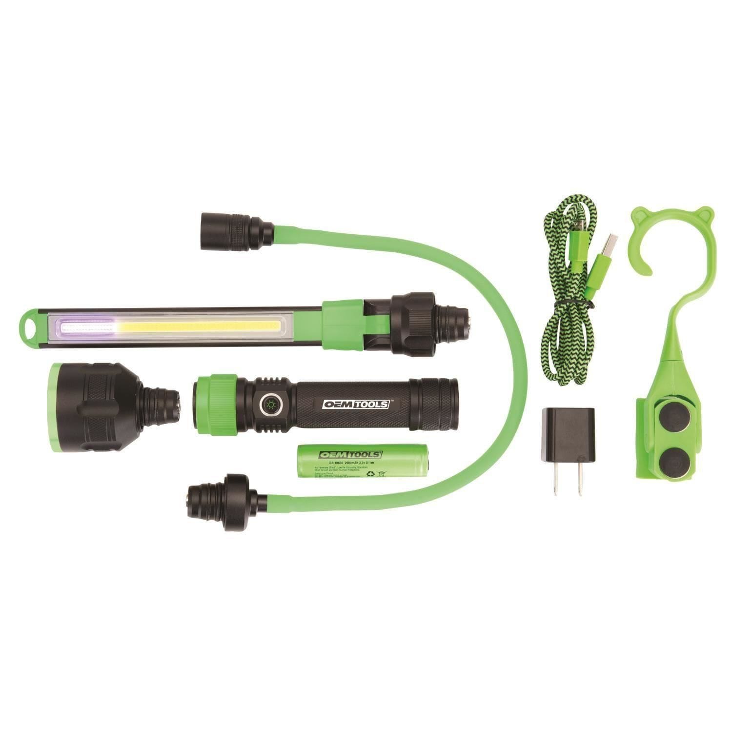 OEMTOOLS Rechargeable Multi-Head Work Light Set | AutoZone